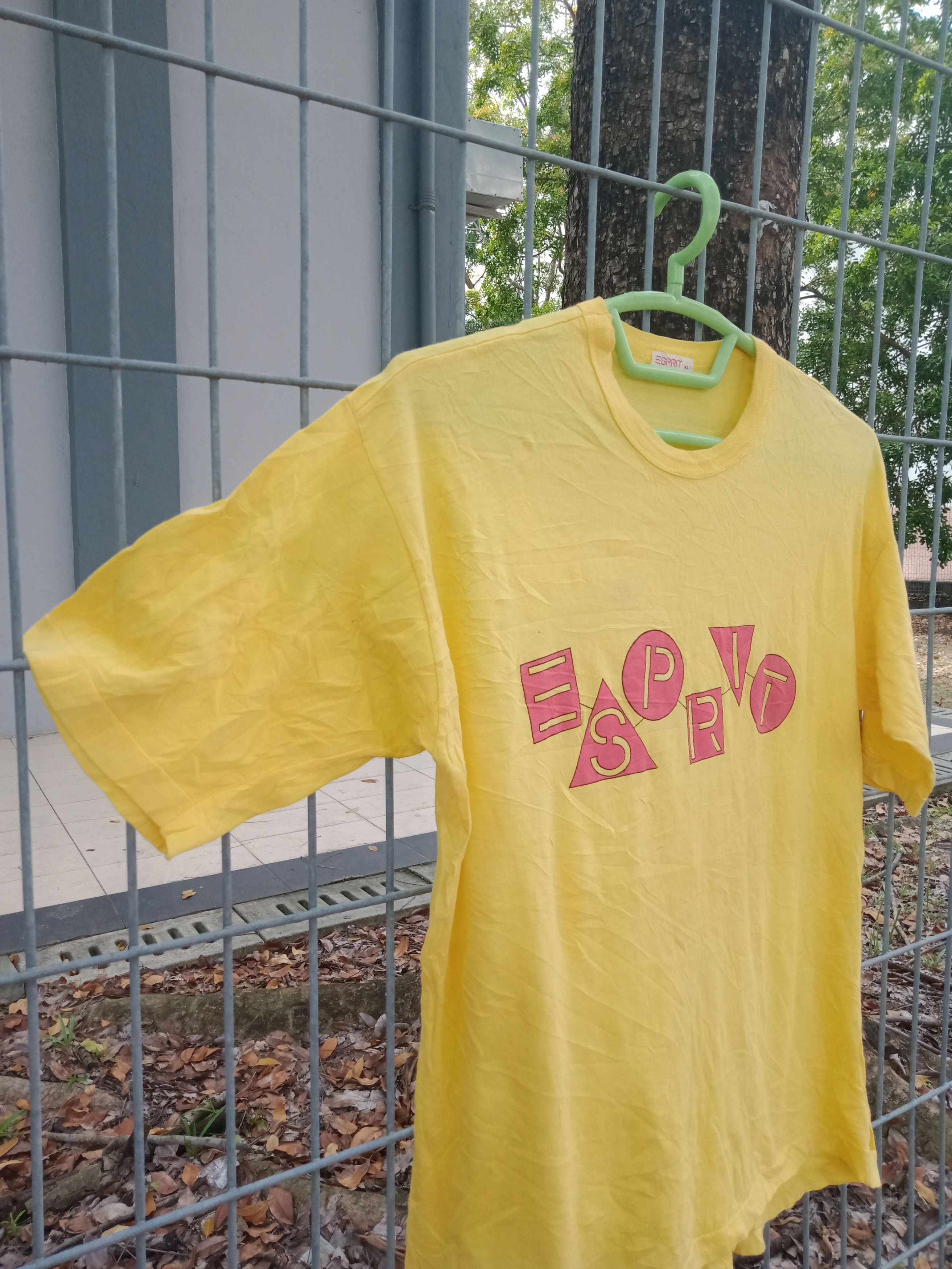 Esprit × Vintage Vintage Esprit 90s T-Shirt Size US XL / EU 56 / 4 - 2 Thumbnail