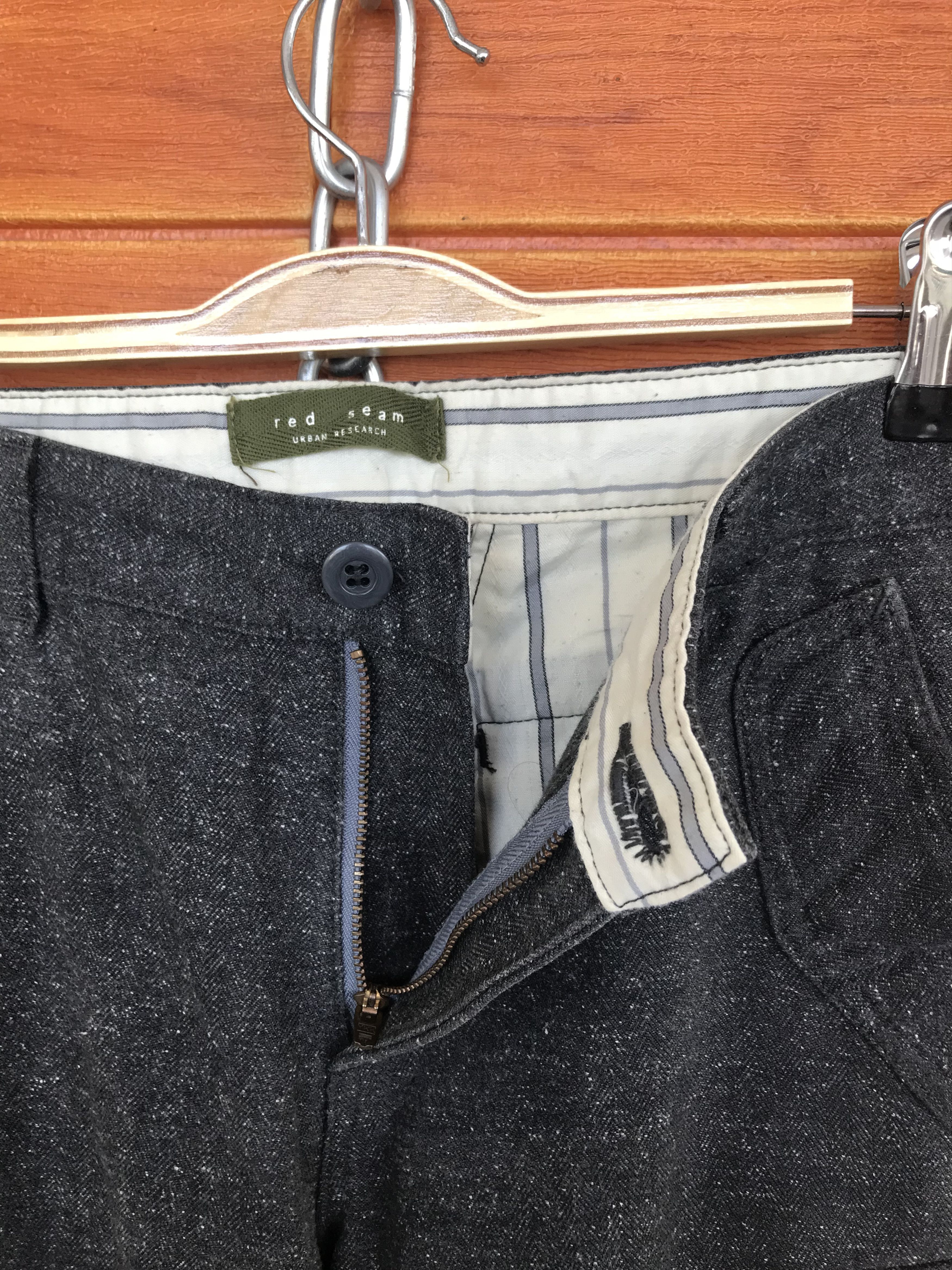 General Research Vintage Urban Research Salt & Pepper Military Cargo Pants Size US 31 - 11 Thumbnail