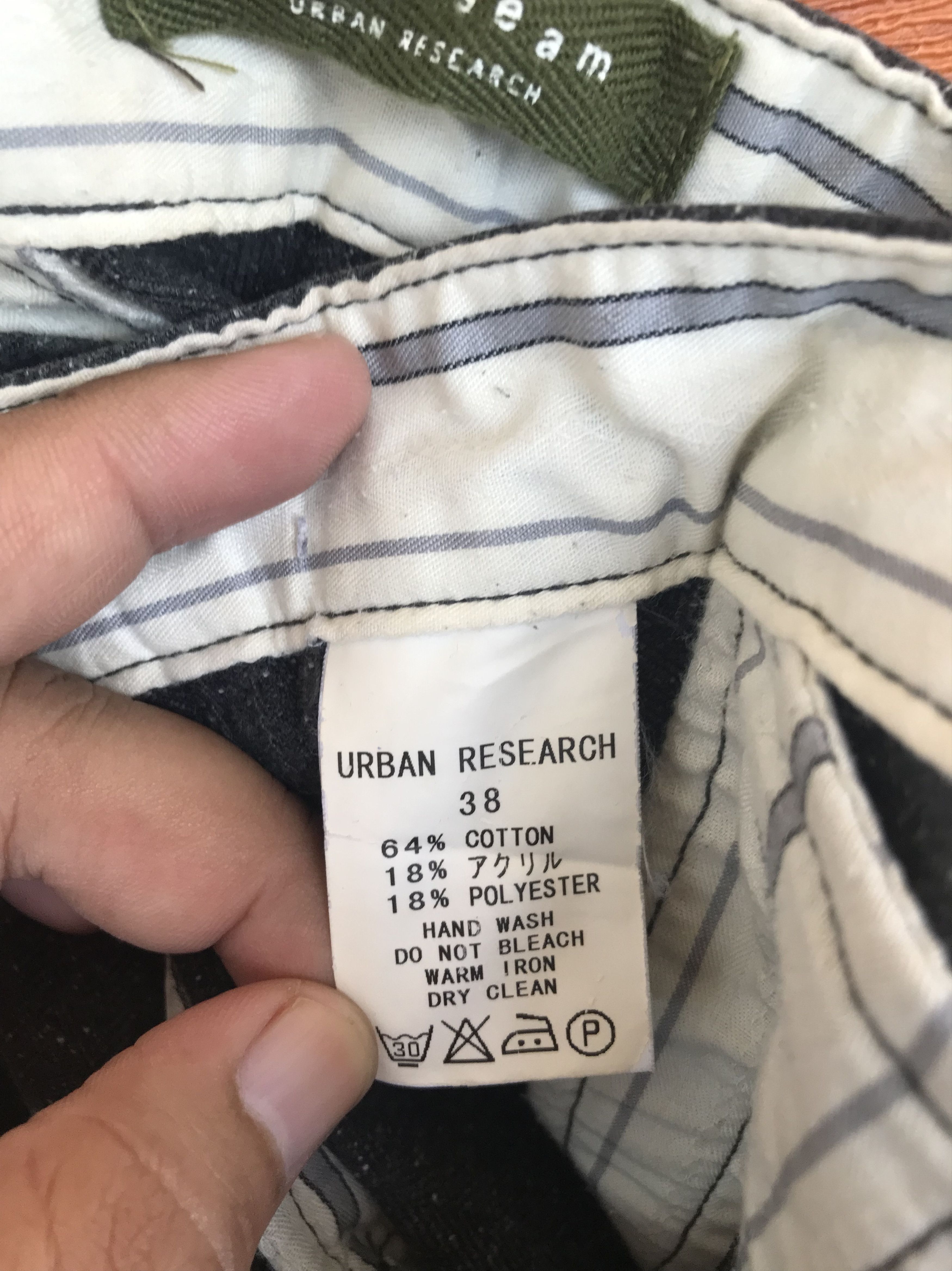 General Research Vintage Urban Research Salt & Pepper Military Cargo Pants Size US 31 - 12 Thumbnail