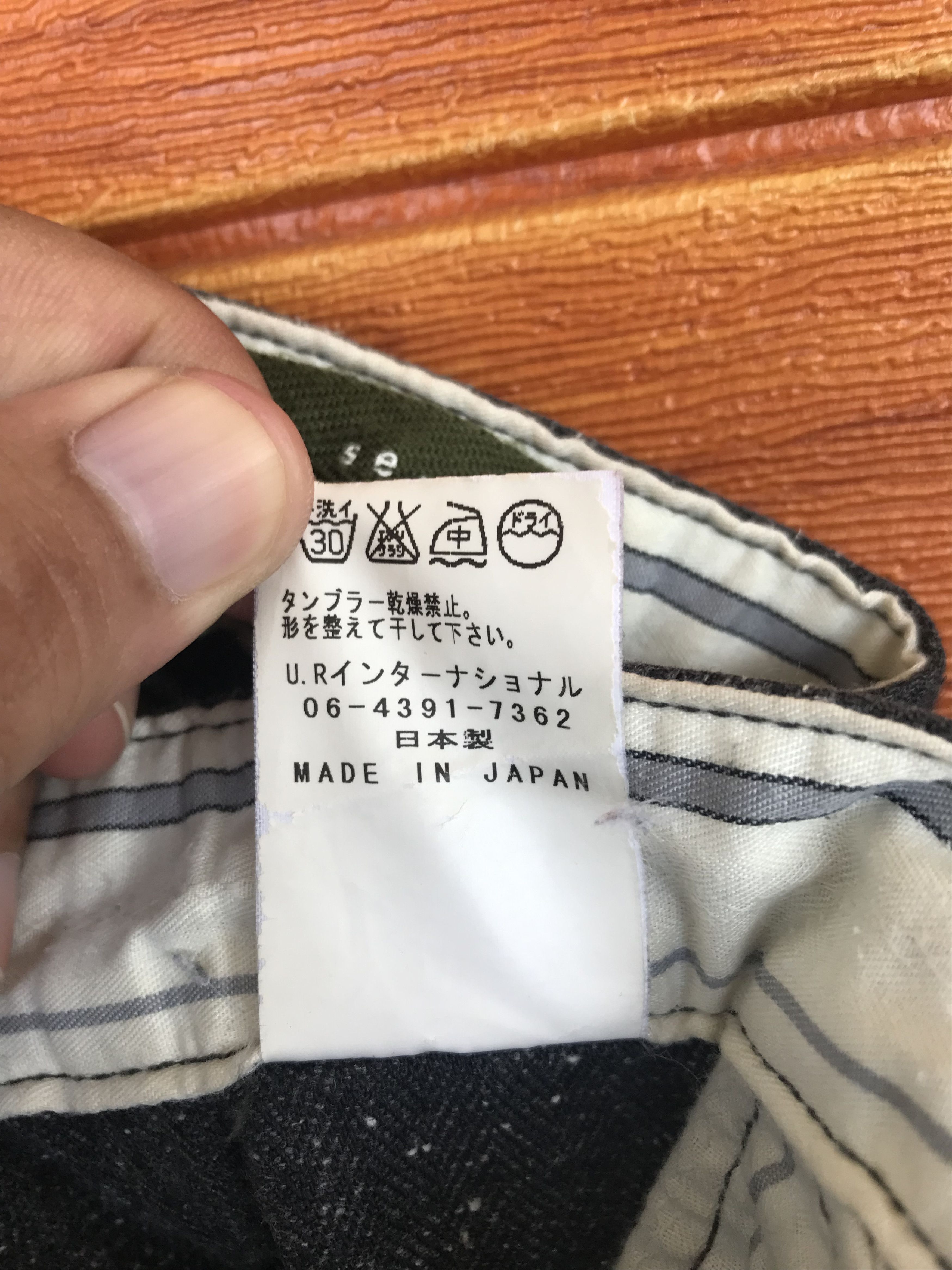 General Research Vintage Urban Research Salt & Pepper Military Cargo Pants Size US 31 - 13 Thumbnail