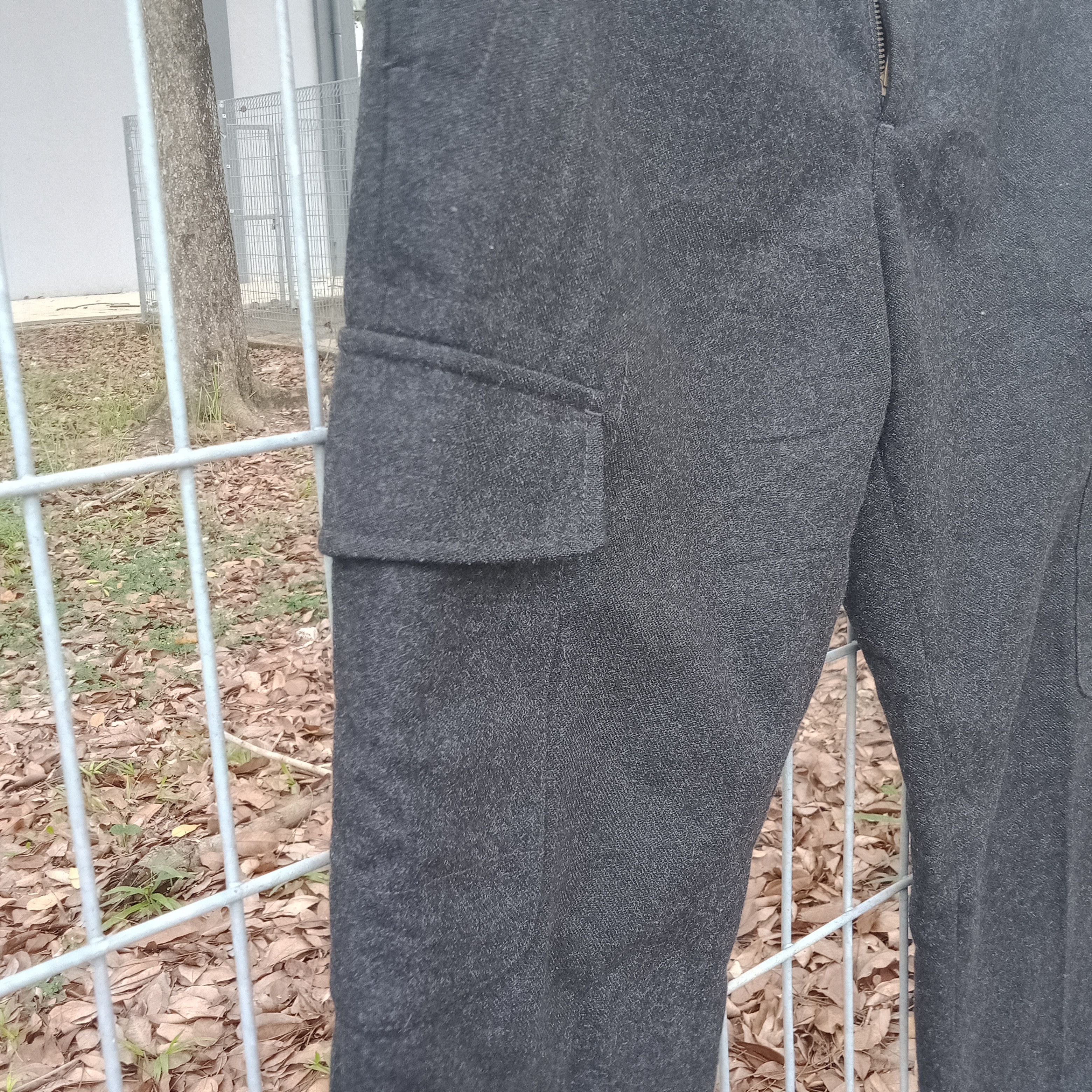 Gap Gap Wool 6 Pocket Cargo Pants Size US 33 - 5 Thumbnail