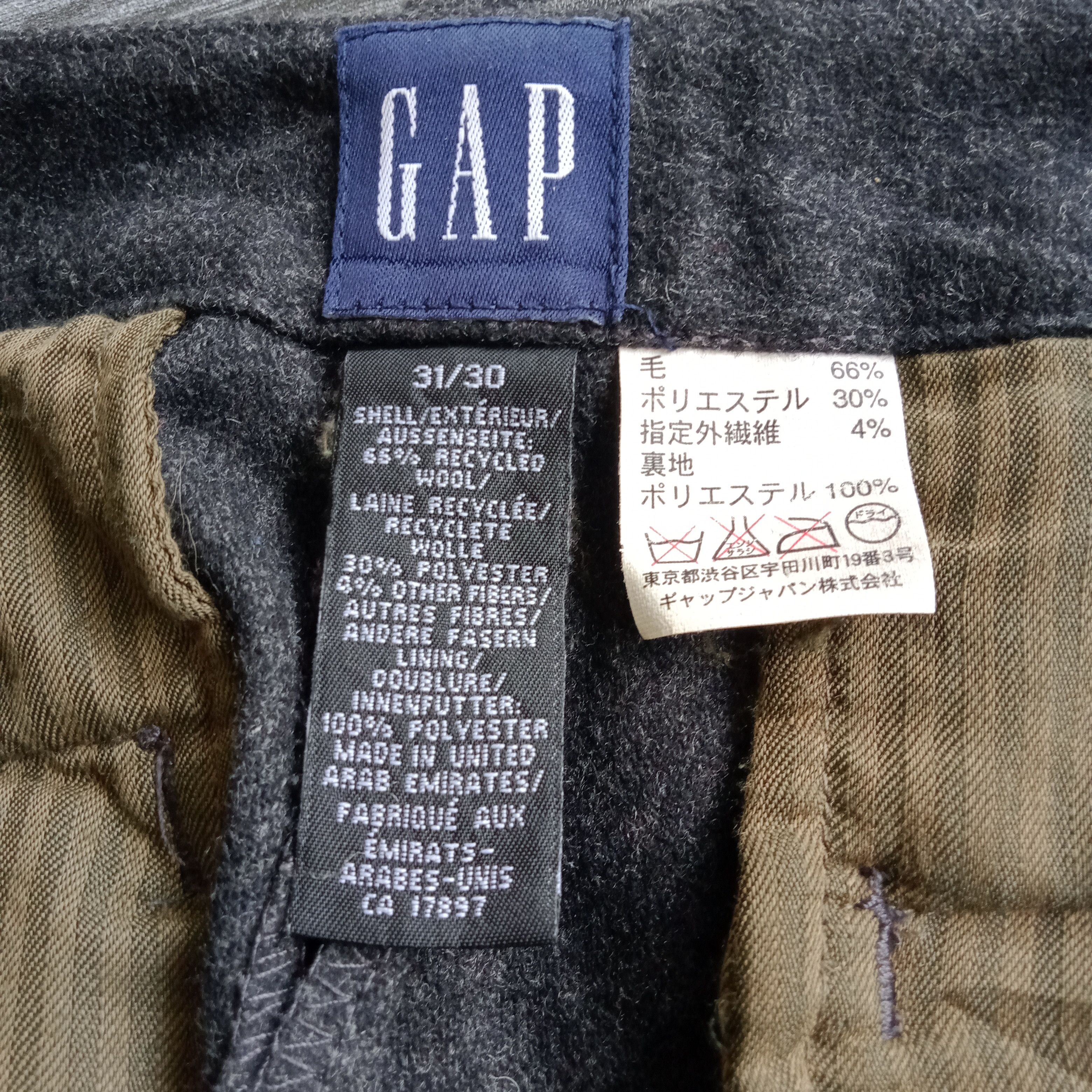 Gap Gap Wool 6 Pocket Cargo Pants Size US 33 - 21 Thumbnail
