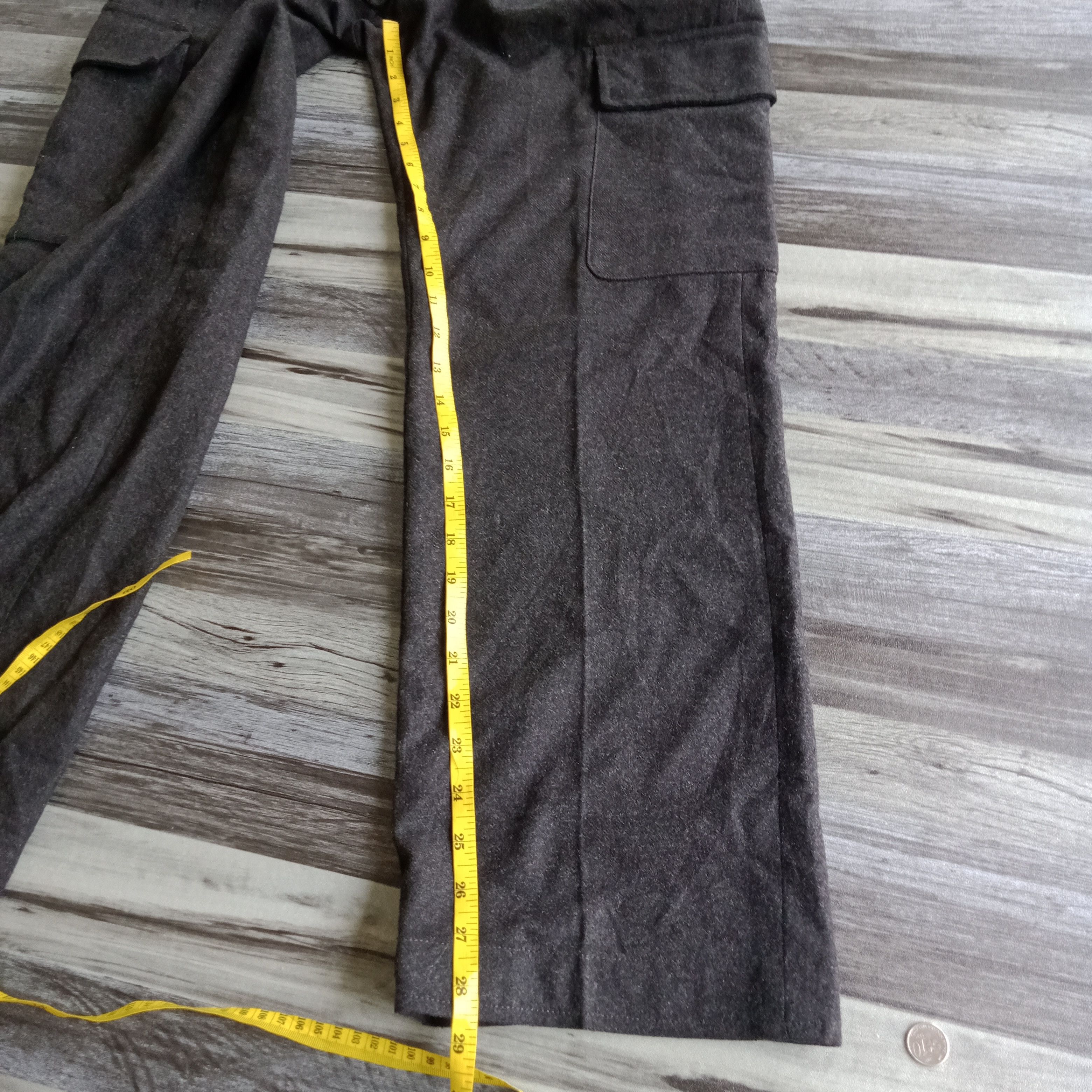 Gap Gap Wool 6 Pocket Cargo Pants Size US 33 - 19 Thumbnail