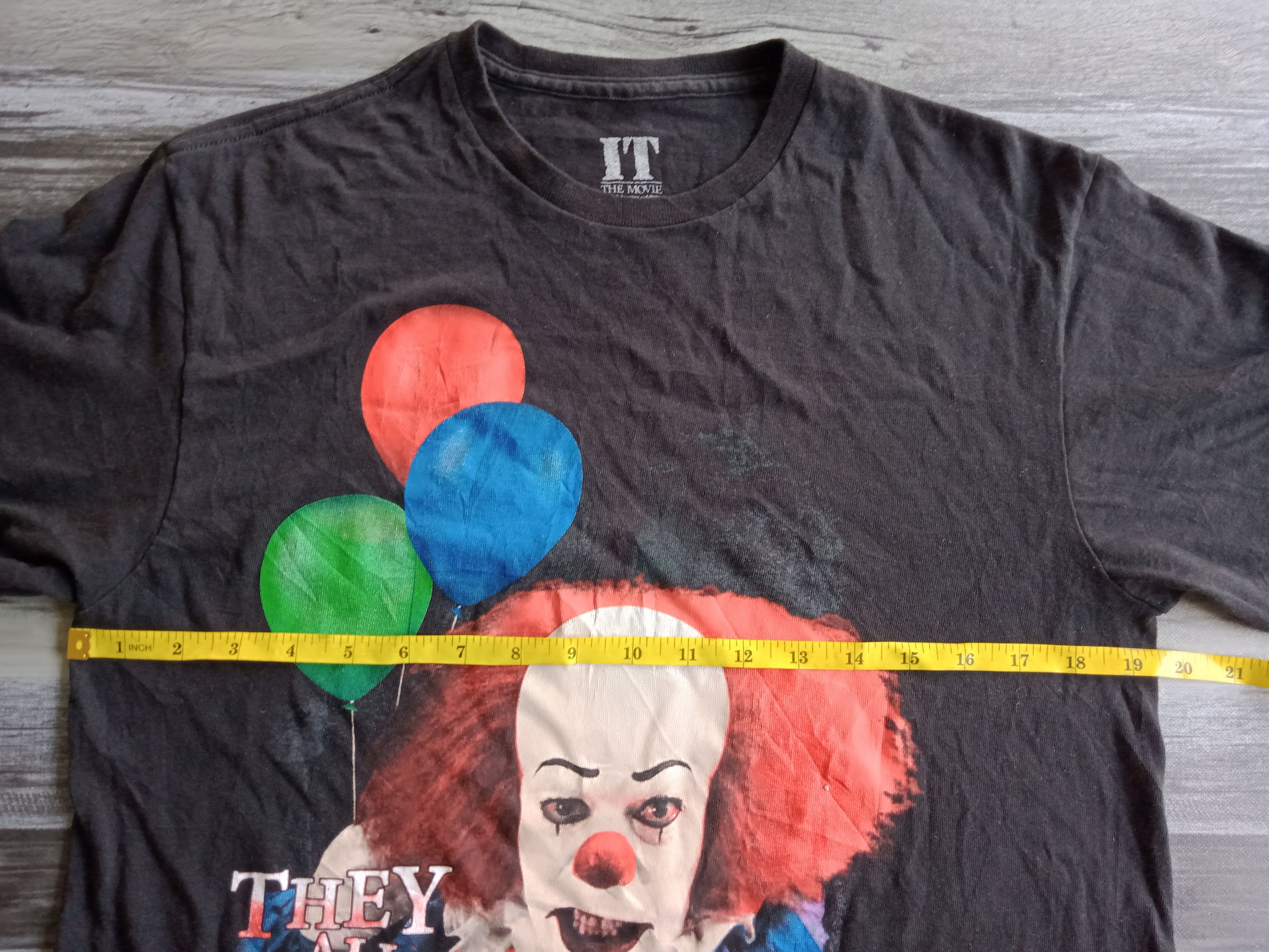 Vintage IT The Movie Shirt Size US M / EU 48-50 / 2 - 12 Thumbnail