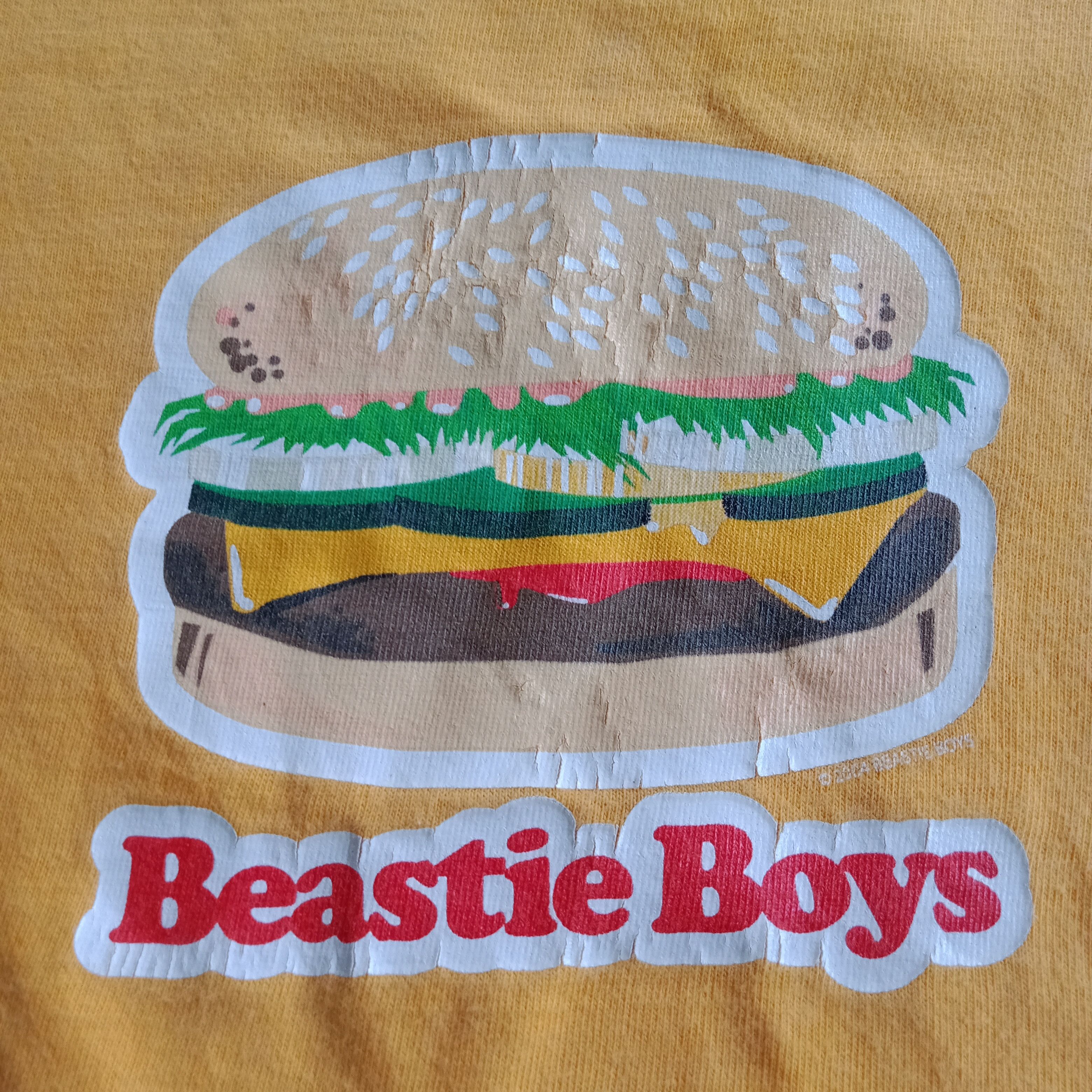 Band Tees × Vintage Vintage The Beastie Boys Burger Promo Tee 2004 Size US M / EU 48-50 / 2 - 5 Thumbnail