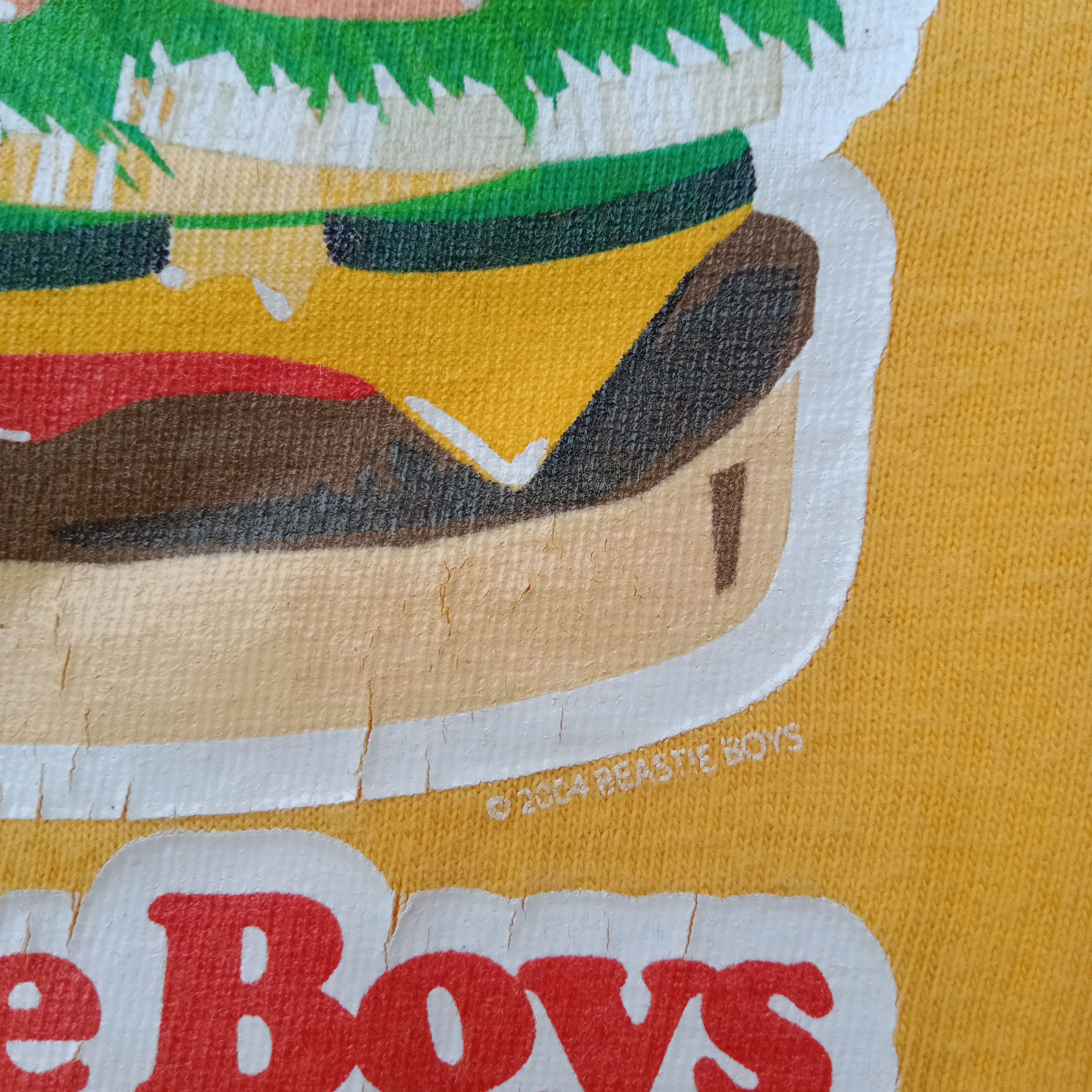 Band Tees × Vintage Vintage The Beastie Boys Burger Promo Tee 2004 Size US M / EU 48-50 / 2 - 6 Thumbnail