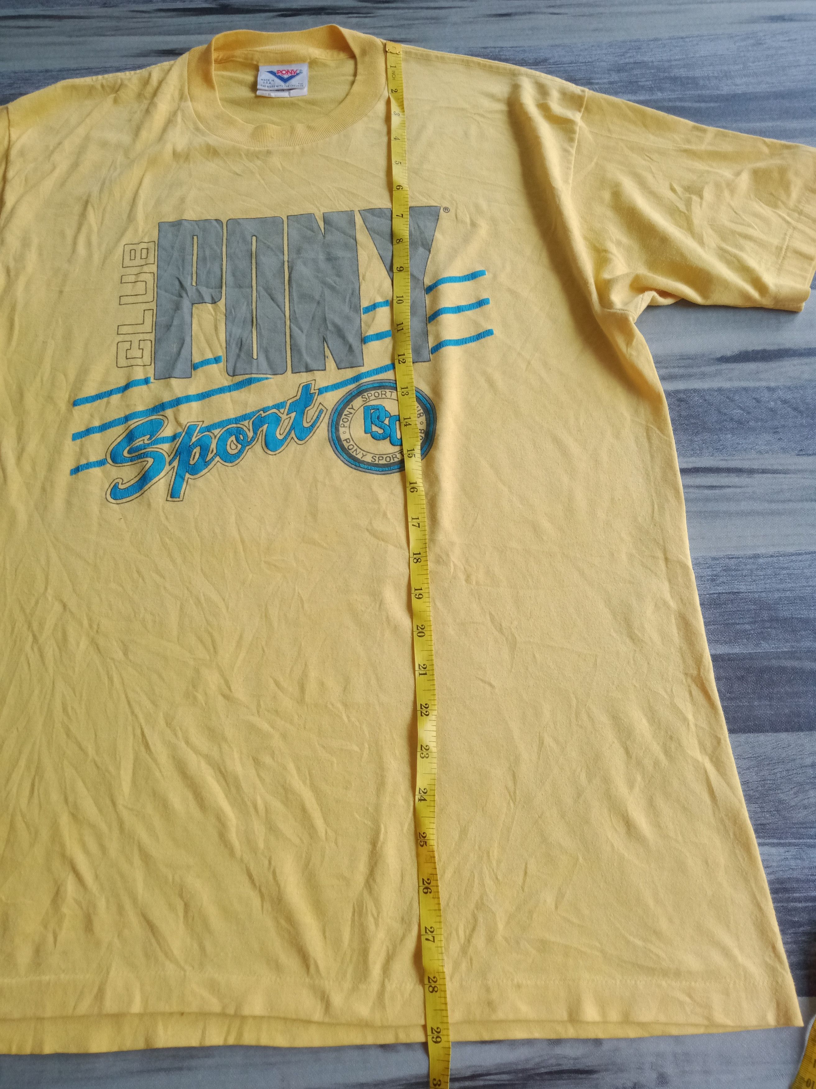PONY × Vintage Vintage 90s PONY T-shirt Size US XL / EU 56 / 4 - 14 Thumbnail