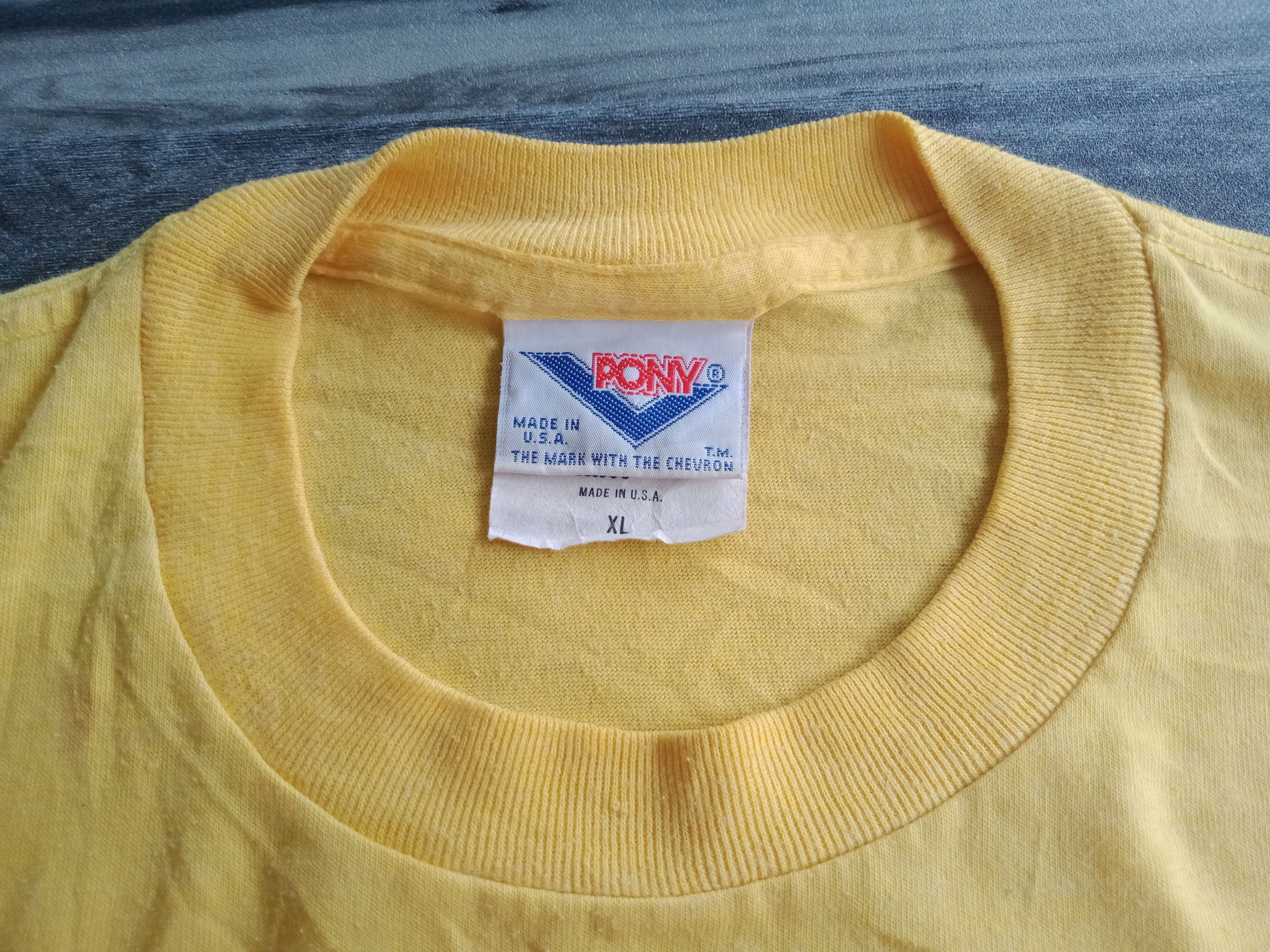 PONY × Vintage Vintage 90s PONY T-shirt Size US XL / EU 56 / 4 - 9 Thumbnail