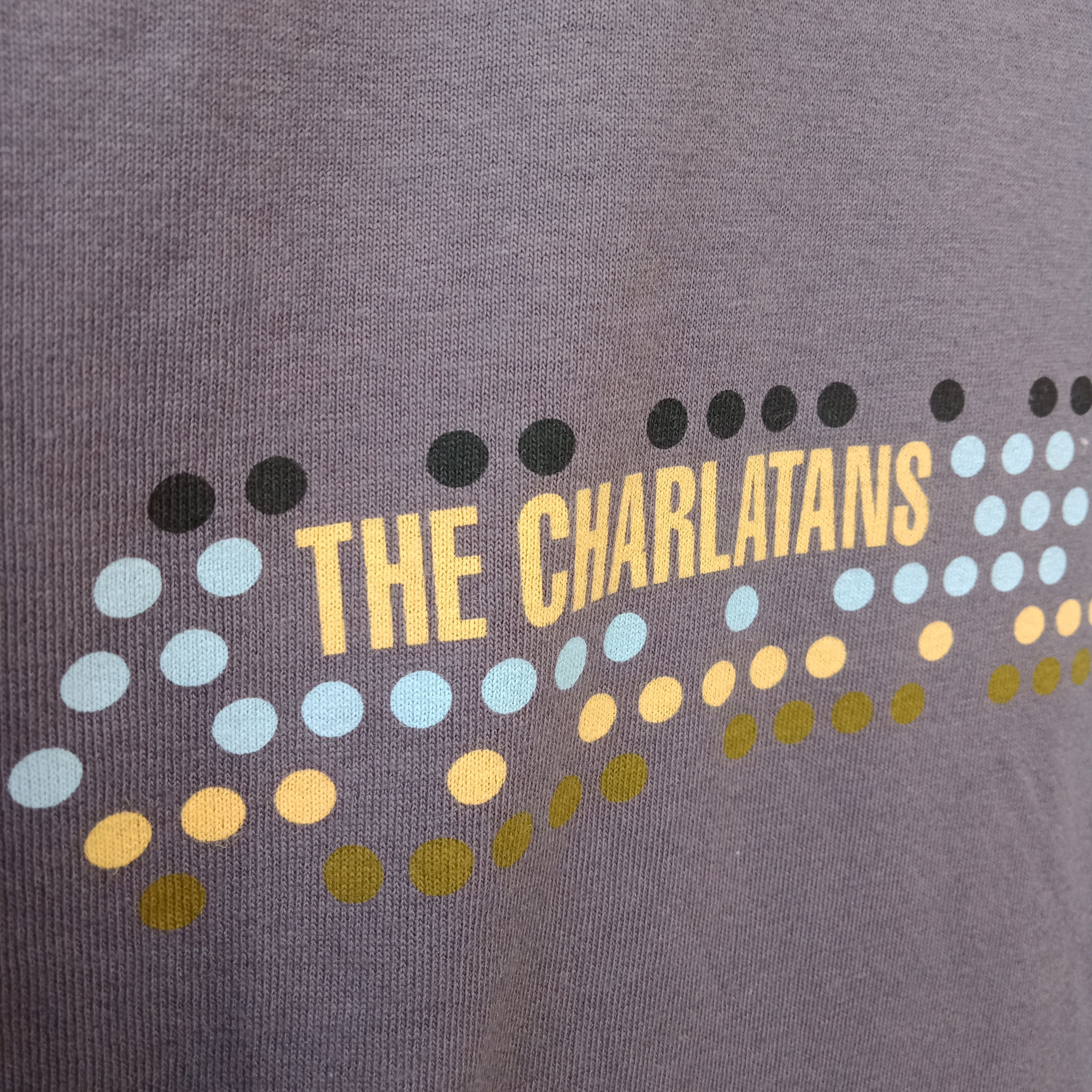 Band Tees × Vintage Vintage THE CHARLATANS 90s Britpop UK Band shirt Size US XL / EU 56 / 4 - 7 Thumbnail