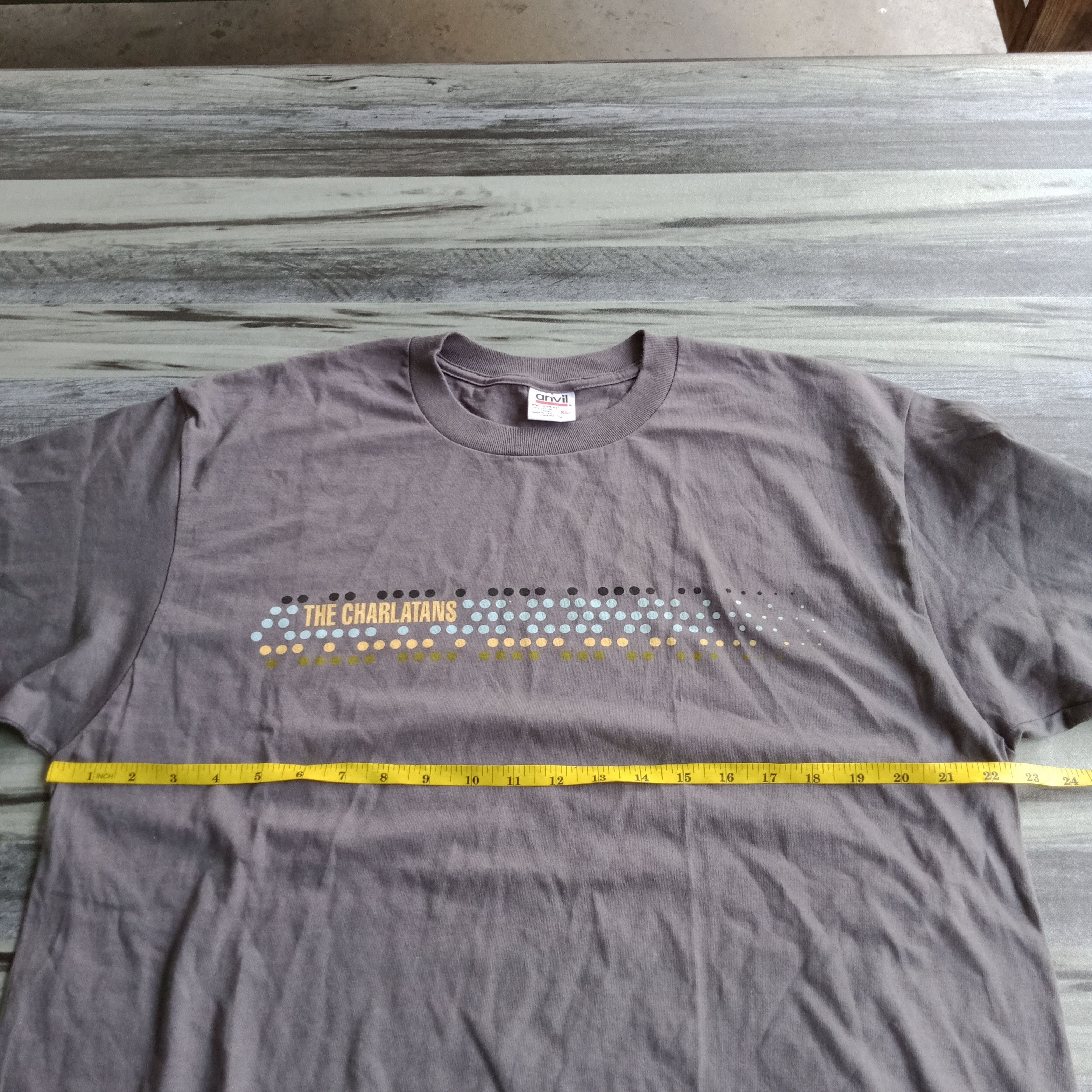 Band Tees × Vintage Vintage THE CHARLATANS 90s Britpop UK Band shirt Size US XL / EU 56 / 4 - 13 Thumbnail