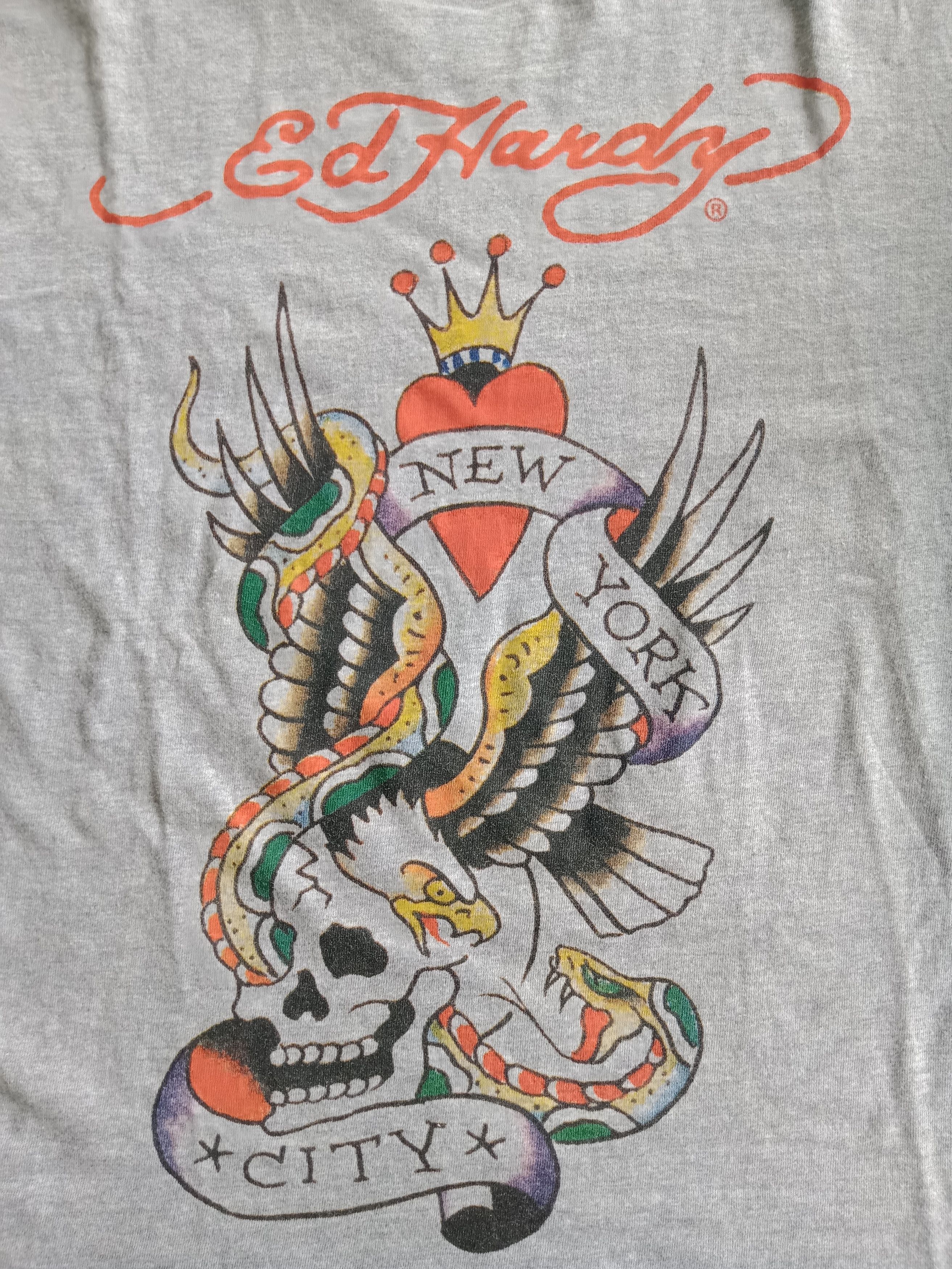 Christian Audigier × Designer × Ed Hardy Ed Hardy Christian Audigier Embroidery Logo Size US L / EU 52-54 / 3 - 7 Thumbnail