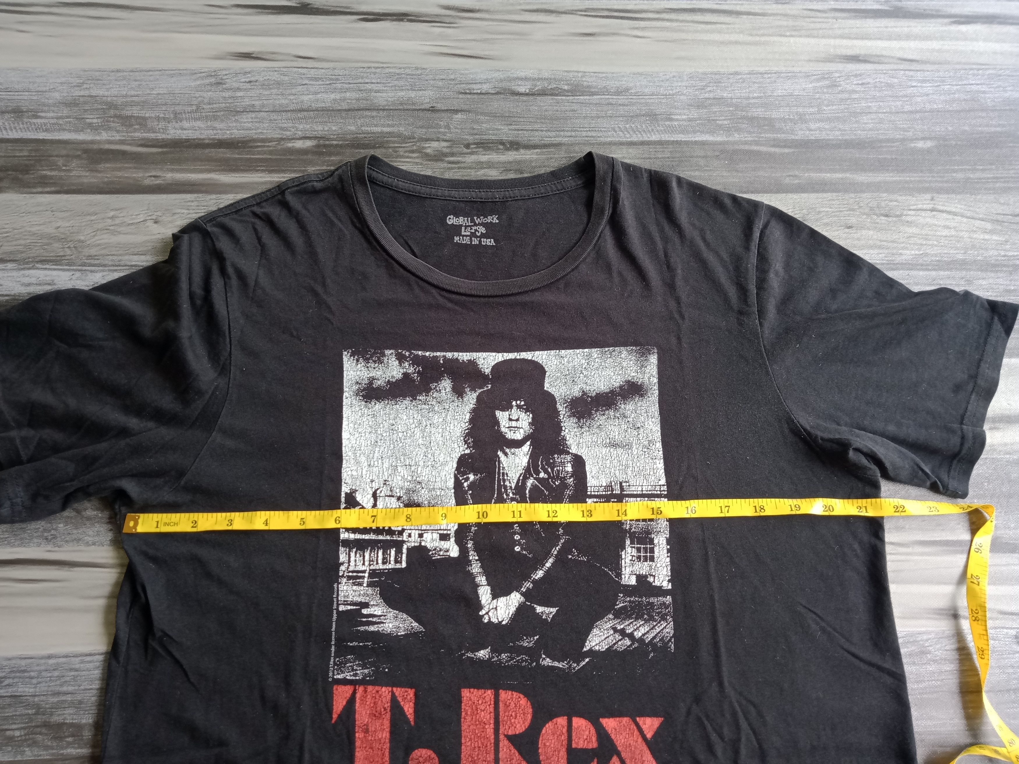 Band Tees Marc Bolan T Rex Band Shirt Size US L / EU 52-54 / 3 - 13 Thumbnail