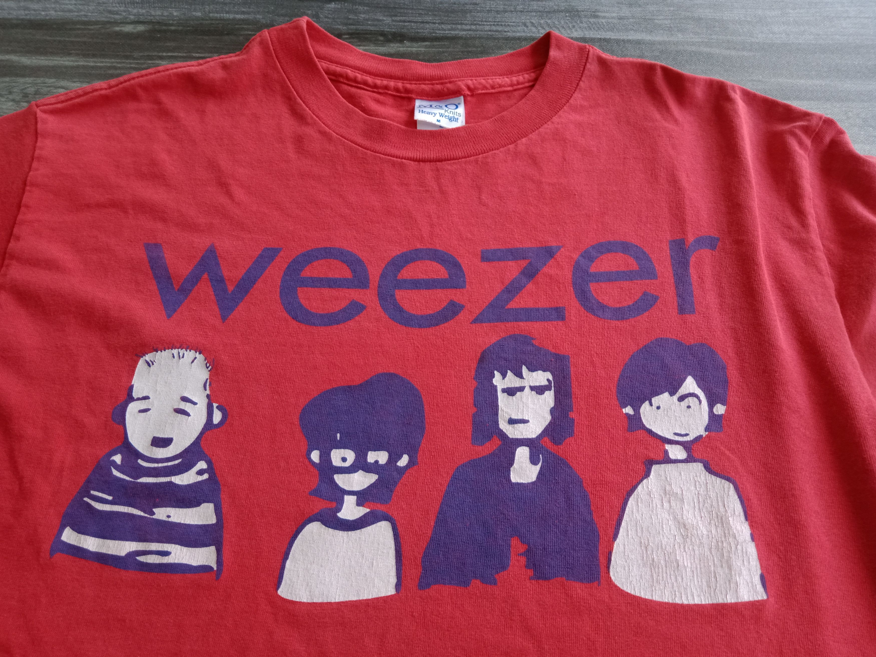 Band Tees × Vintage Vintage Weezer Band Shirt Size US M / EU 48-50 / 2 - 10 Thumbnail