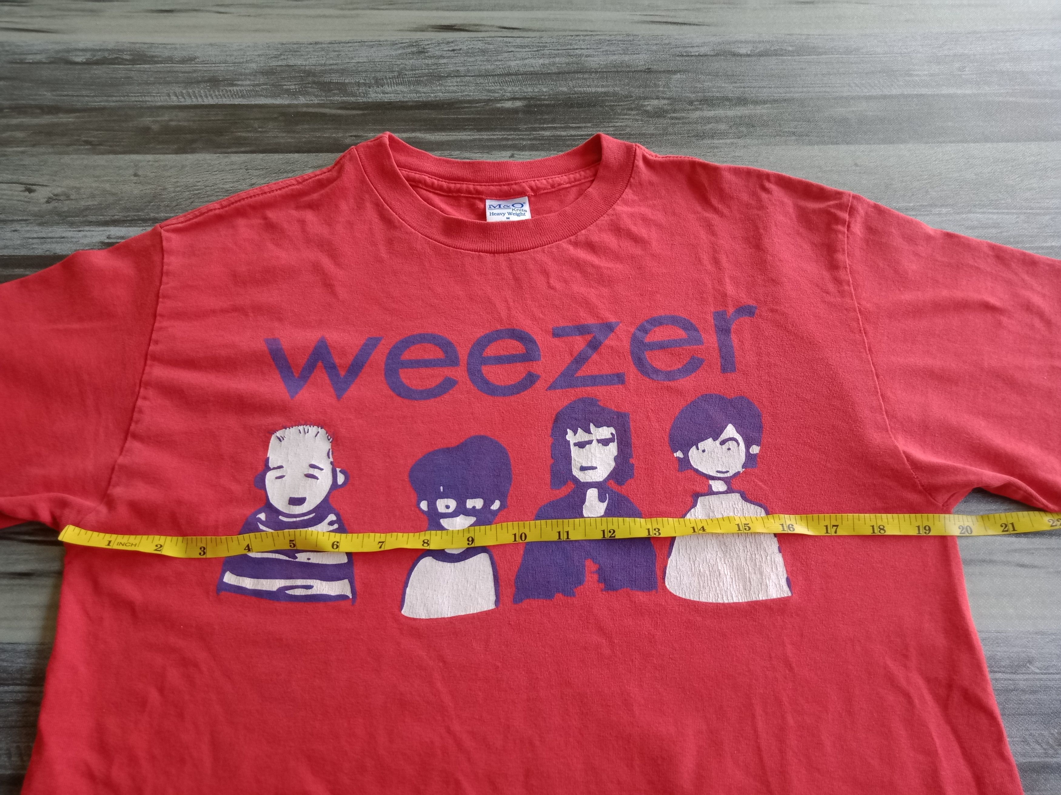 Band Tees × Vintage Vintage Weezer Band Shirt Size US M / EU 48-50 / 2 - 14 Thumbnail