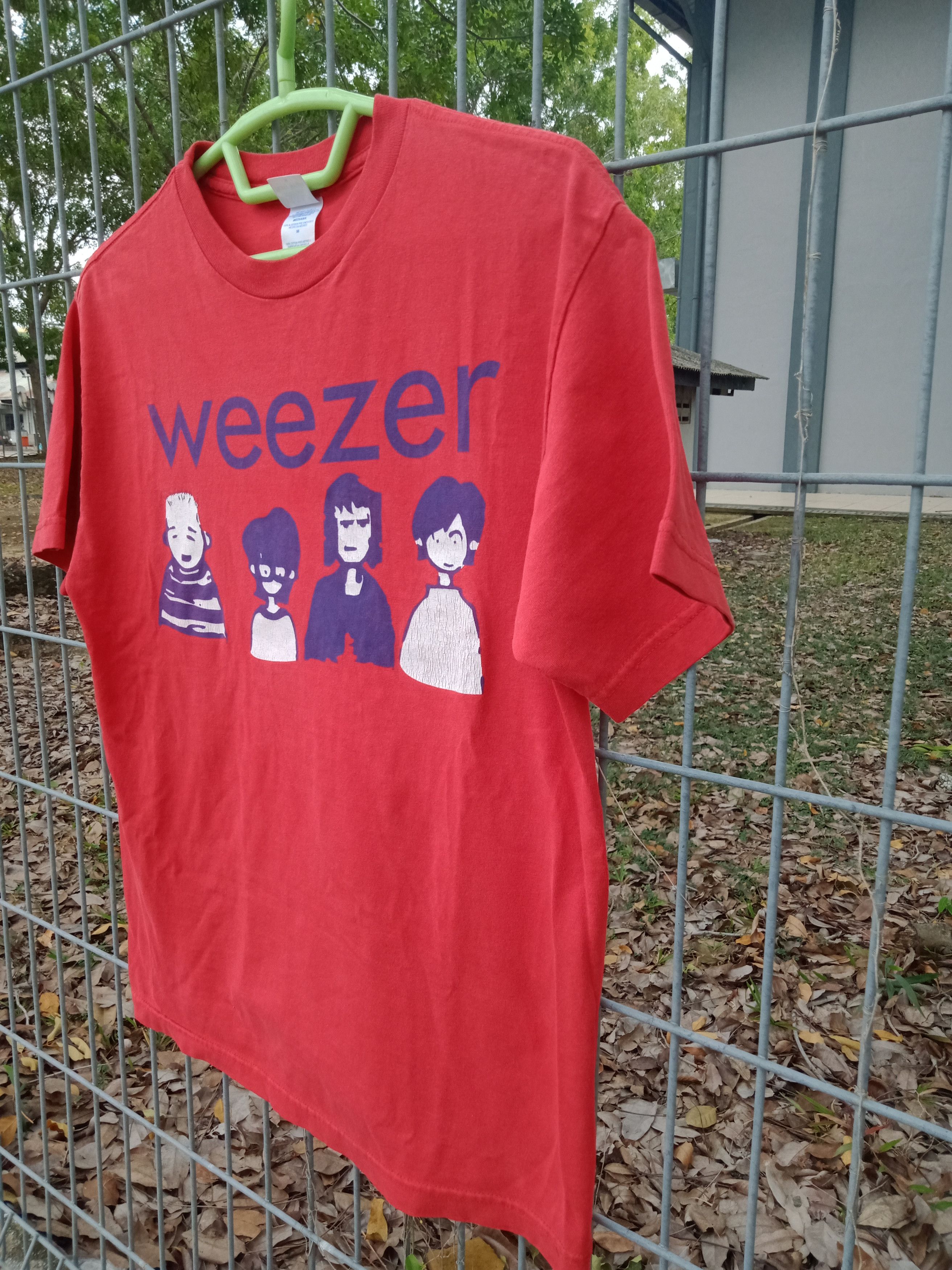 Band Tees × Vintage Vintage Weezer Band Shirt Size US M / EU 48-50 / 2 - 4 Thumbnail
