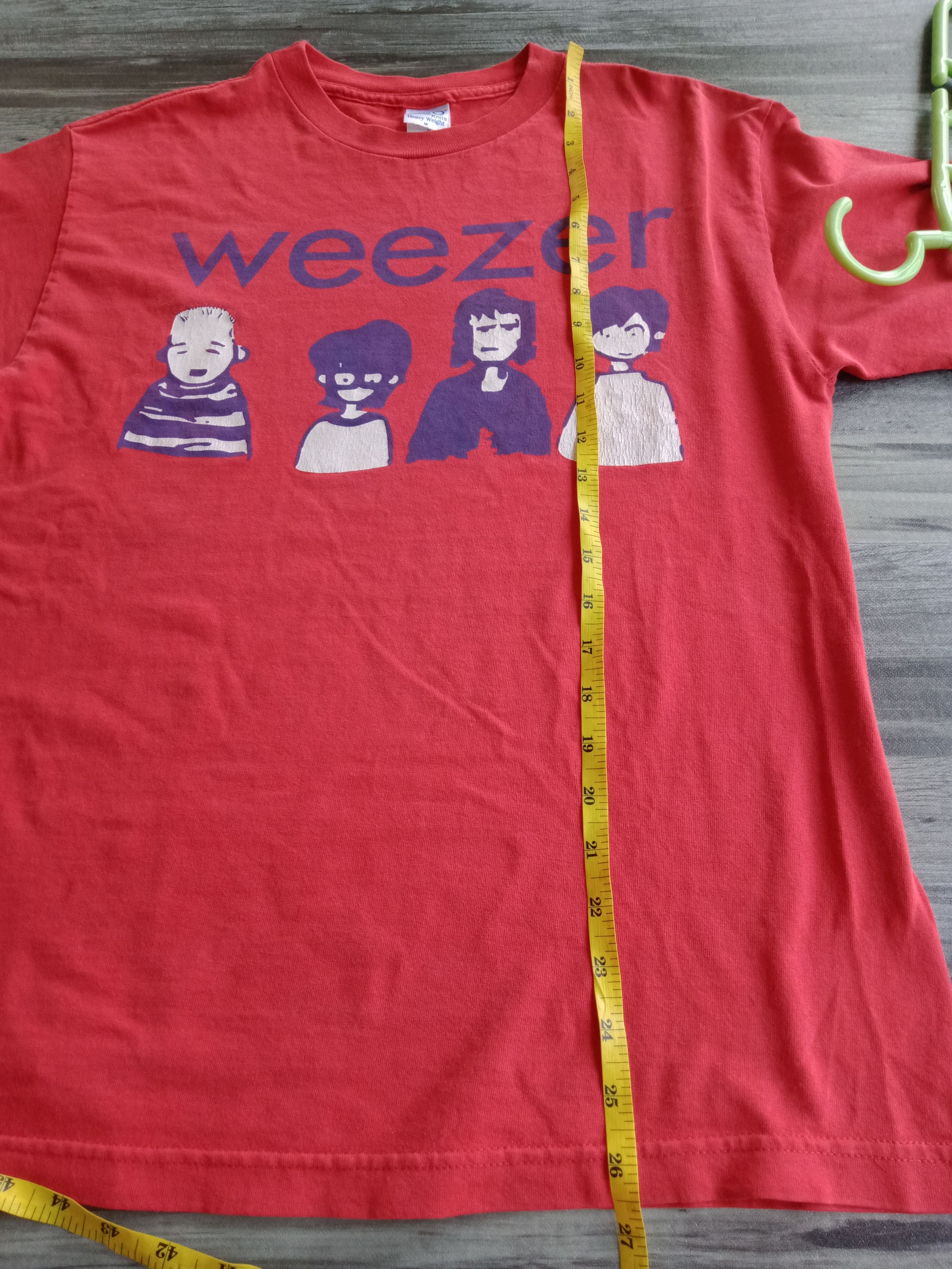Band Tees × Vintage Vintage Weezer Band Shirt Size US M / EU 48-50 / 2 - 16 Thumbnail