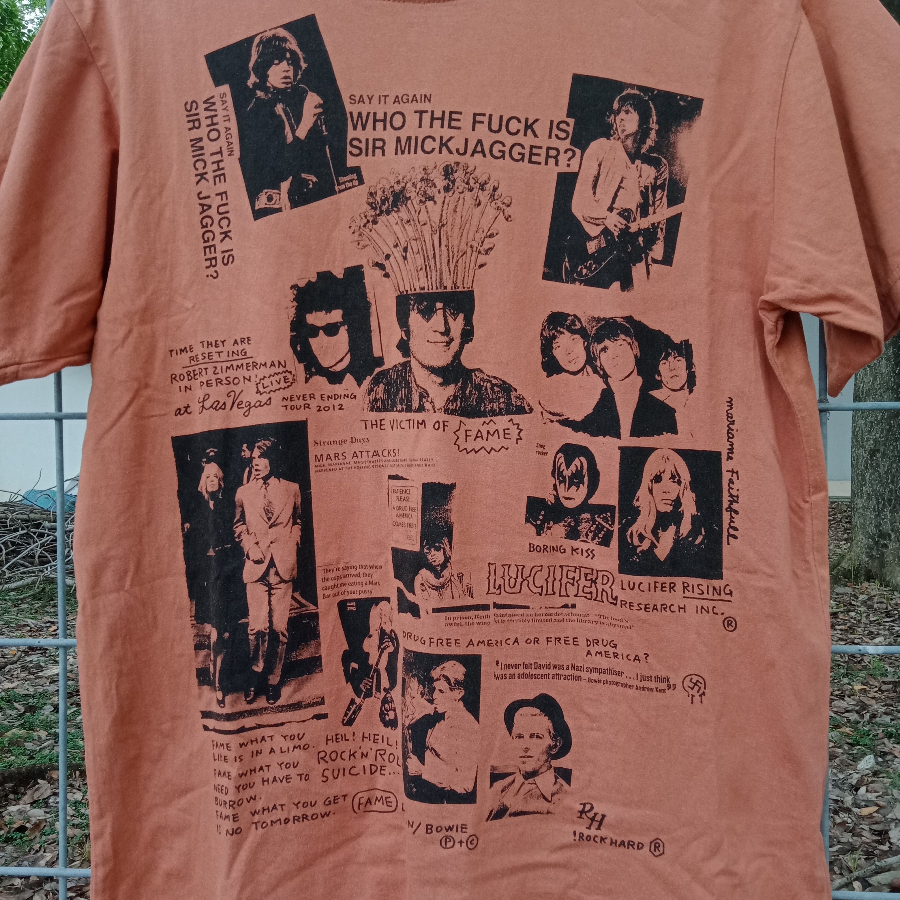 Band Tees RARE WHO THE FUCK IS MICK JAGGER SHIRT Size US M / EU 48-50 / 2 - 5 Thumbnail