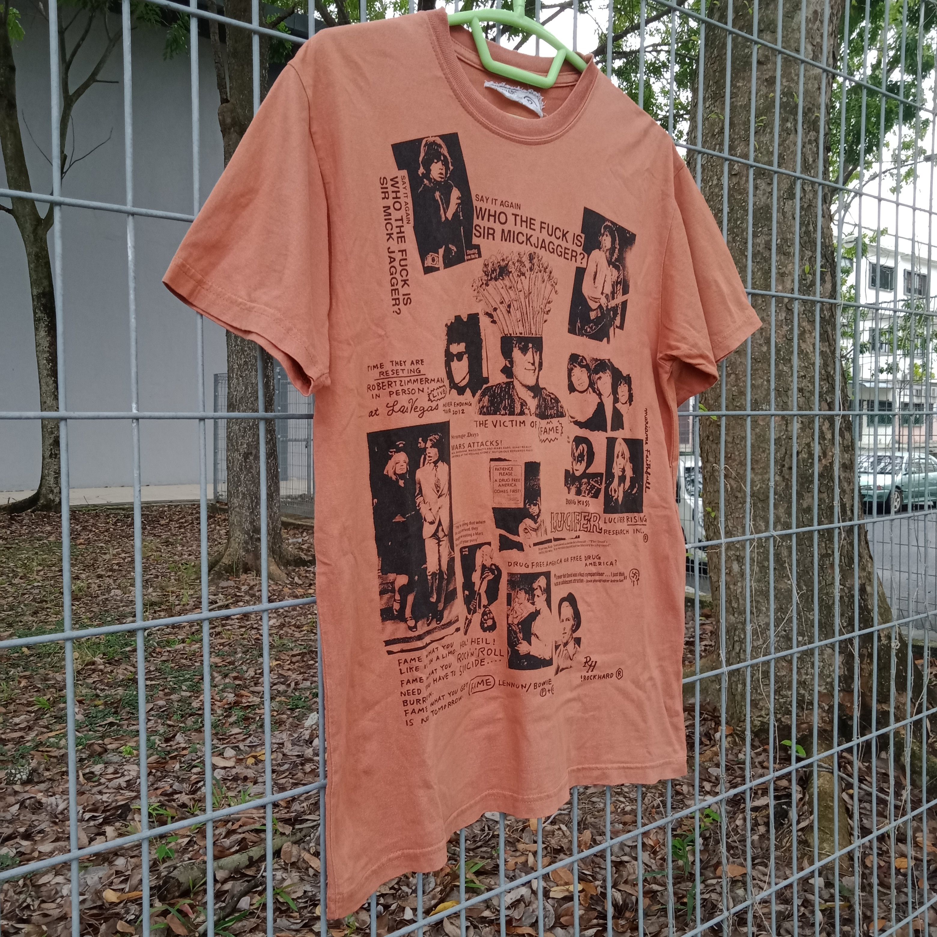 Band Tees RARE WHO THE FUCK IS MICK JAGGER SHIRT Size US M / EU 48-50 / 2 - 2 Thumbnail