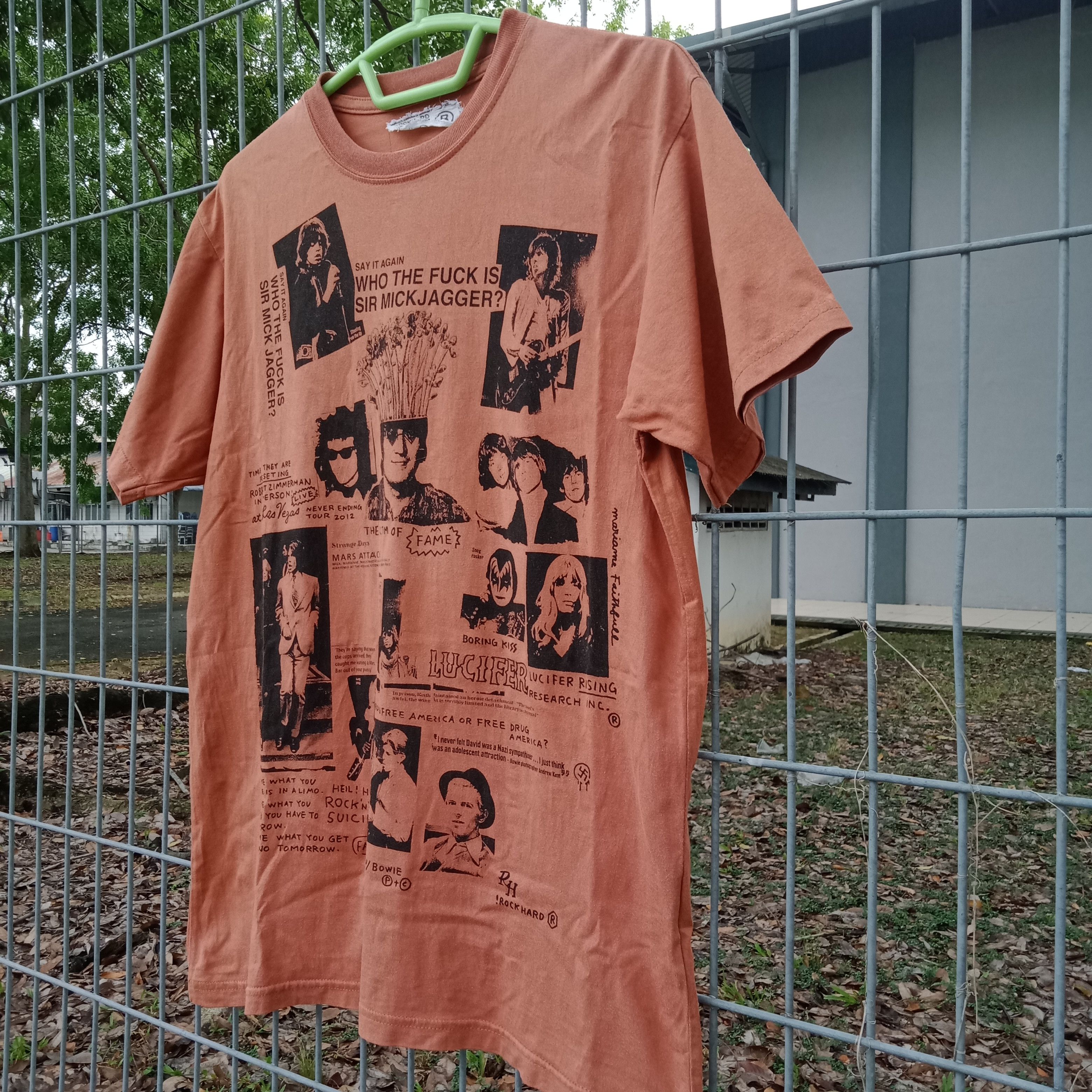 Band Tees RARE WHO THE FUCK IS MICK JAGGER SHIRT Size US M / EU 48-50 / 2 - 4 Thumbnail