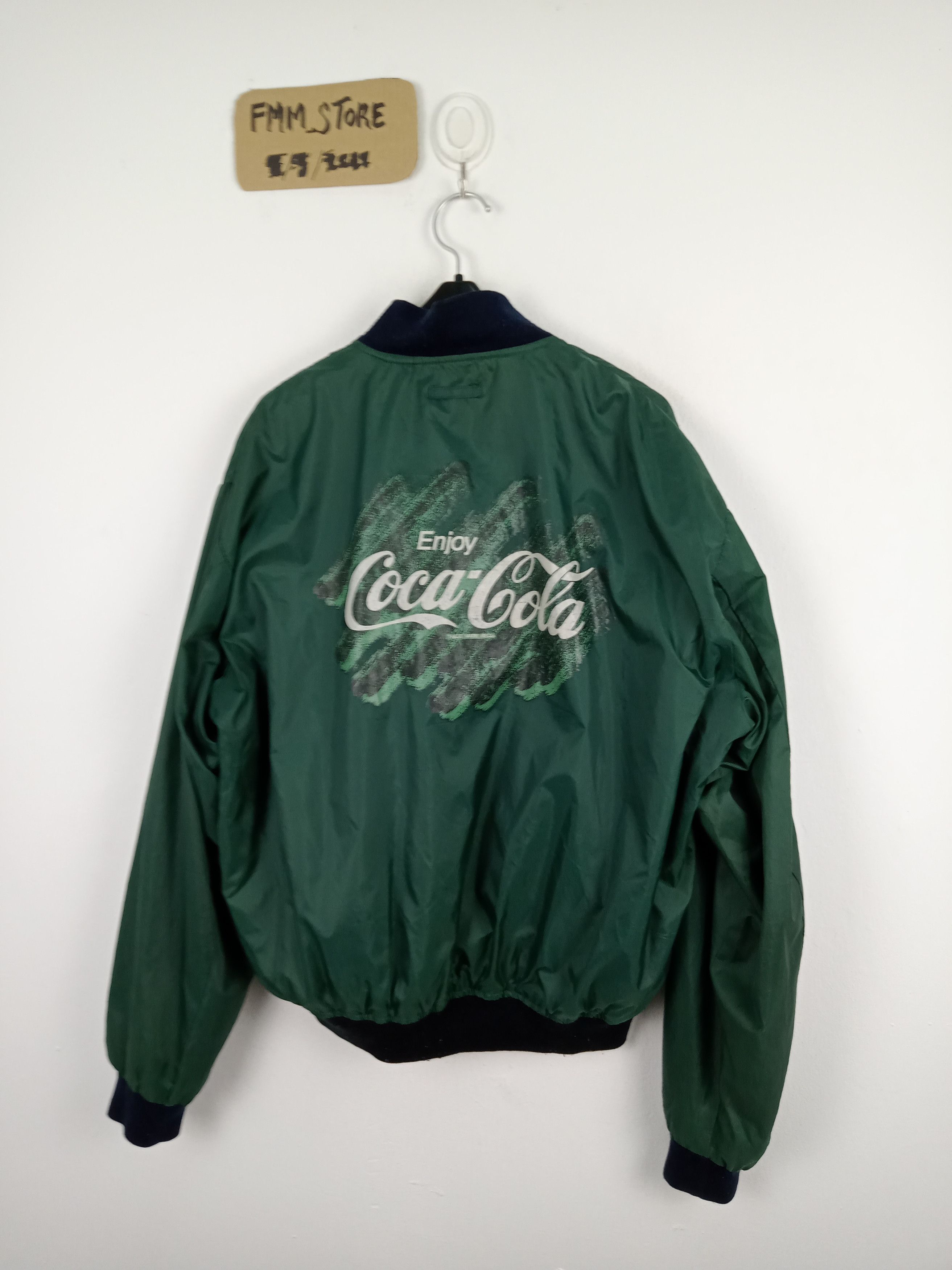 Coca Cola × Vintage Vintage Coca Cola Coke Bomber Jacket Size US M / EU 48-50 / 2 - 1 Thumbnail
