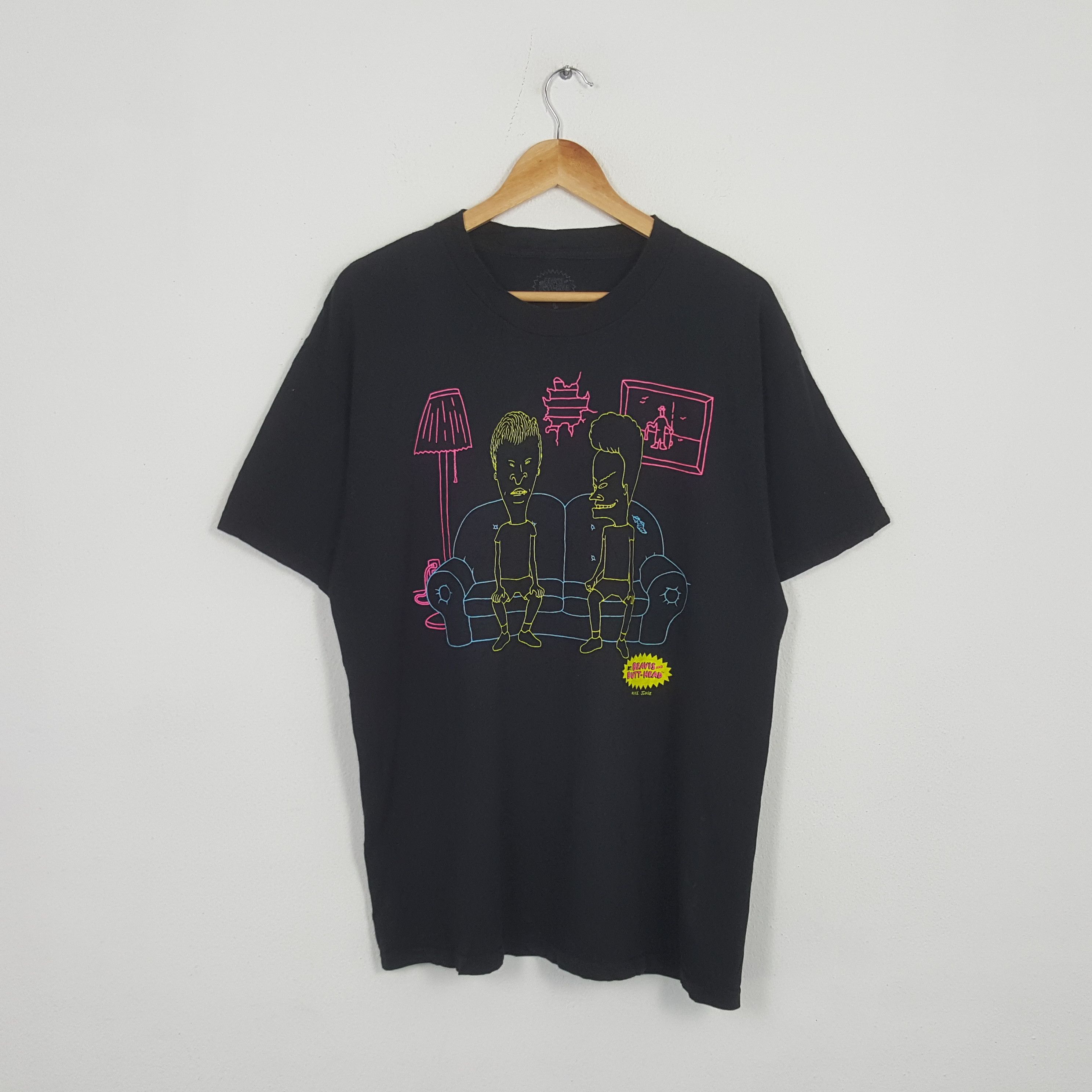 Vintage Beavis And Butt-Head American Cartoon Series Tshirt