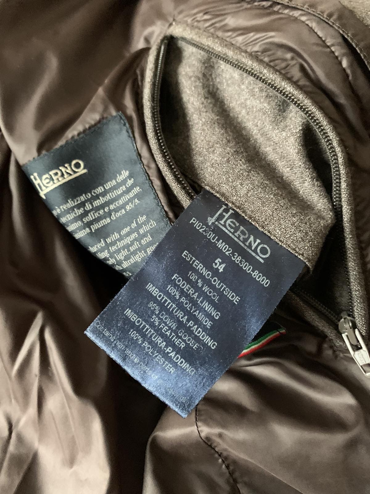 Herno 🔥🔥 Herno Brown Classic Down Jacket Size US L / EU 52-54 / 3 - 7 Thumbnail