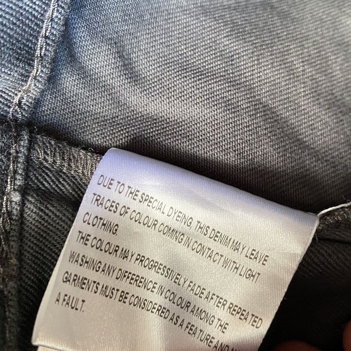 Gucci SS09 Over Dye Elastic Bondage Jeans Size 28" / US 6 / IT 42 - 11 Thumbnail
