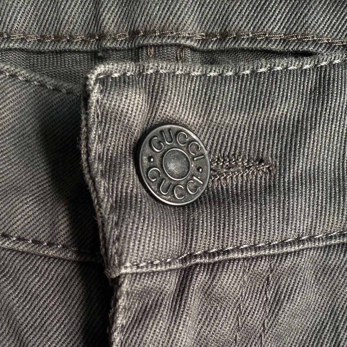 Gucci SS09 Over Dye Elastic Bondage Jeans Size 28" / US 6 / IT 42 - 6 Thumbnail