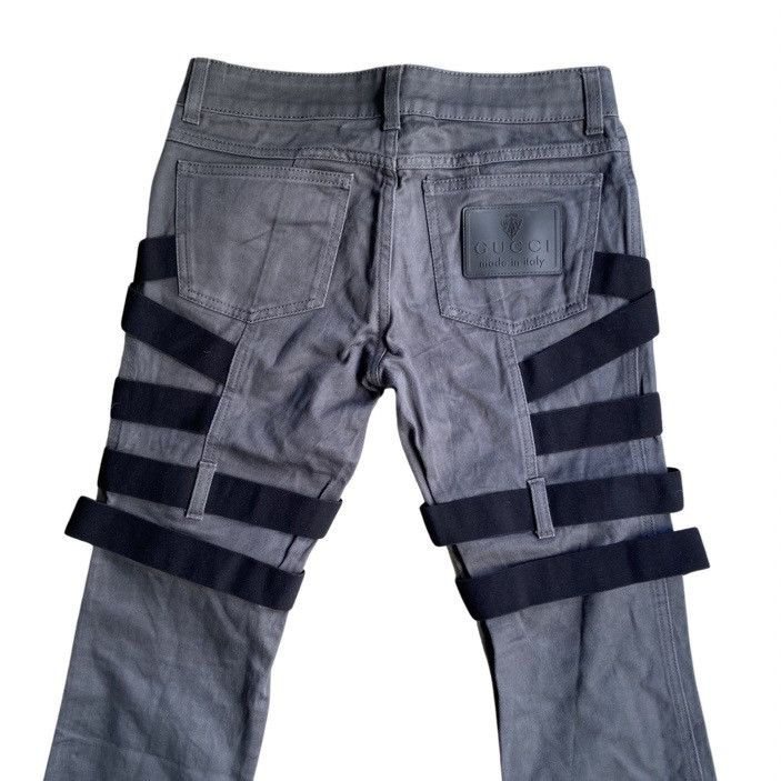 Gucci SS09 Over Dye Elastic Bondage Jeans Size 28" / US 6 / IT 42 - 3 Thumbnail