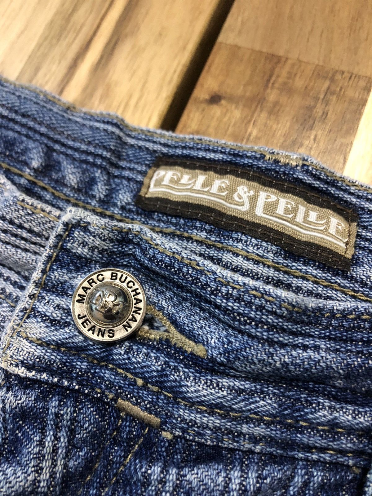 Pelle Pelle Pelle Pelle Marc Buchanan Jeans Denim Size US 33 - 5 Thumbnail