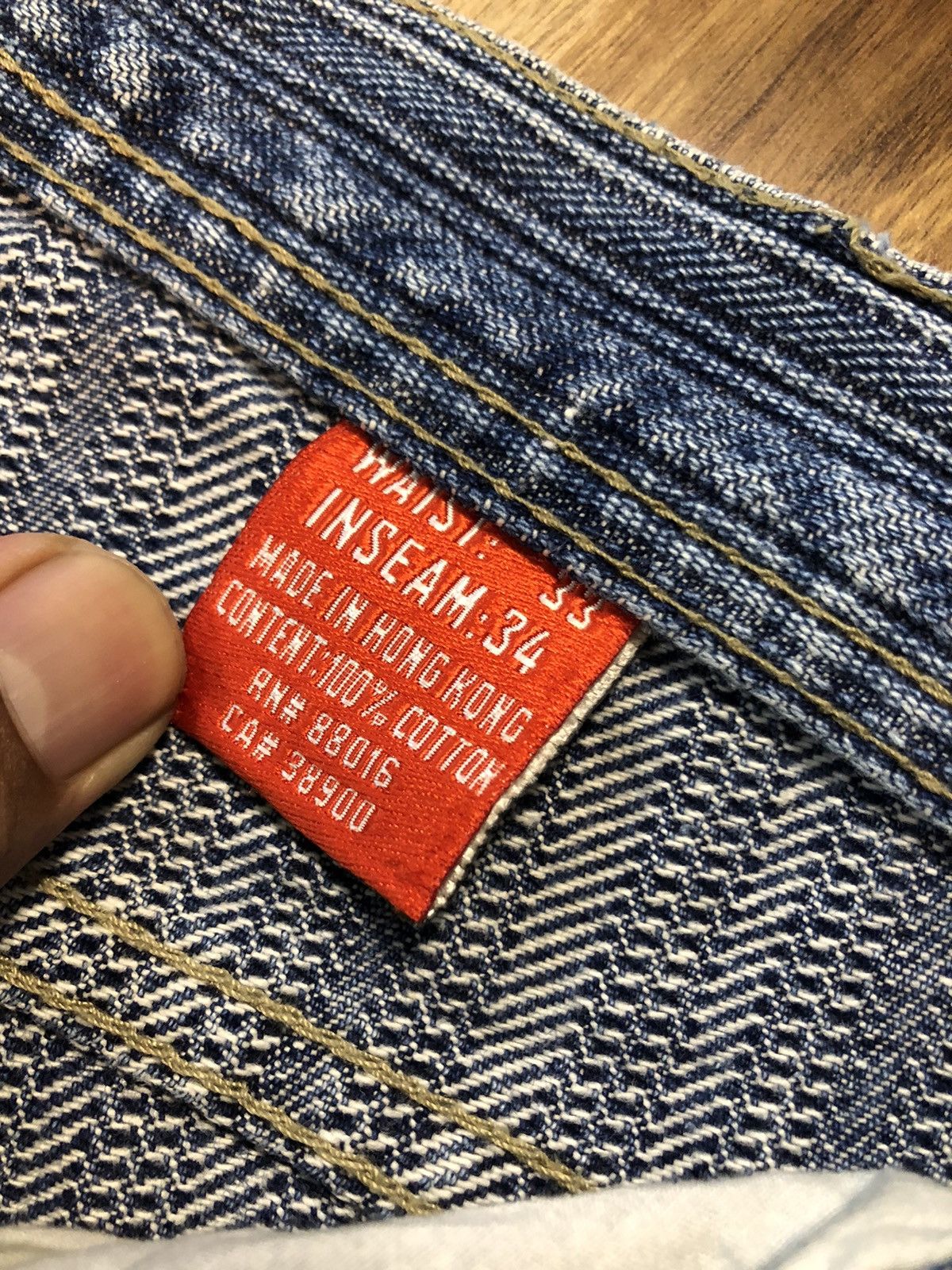 Pelle Pelle Pelle Pelle Marc Buchanan Jeans Denim Size US 33 - 7 Thumbnail