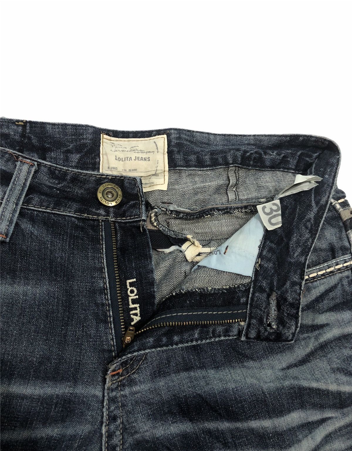 Undercover LOLITA FLARE JEANS Distressed Denim Size 33 Size US 33 - 4 Thumbnail