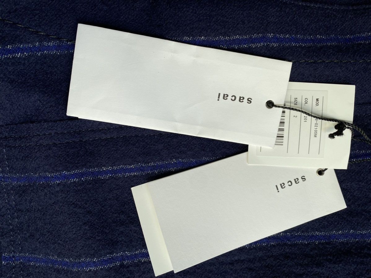 Sacai NWT Fall 19 Wool Bondage Cut Off Pants Size US 32 / EU 48 - 4 Thumbnail