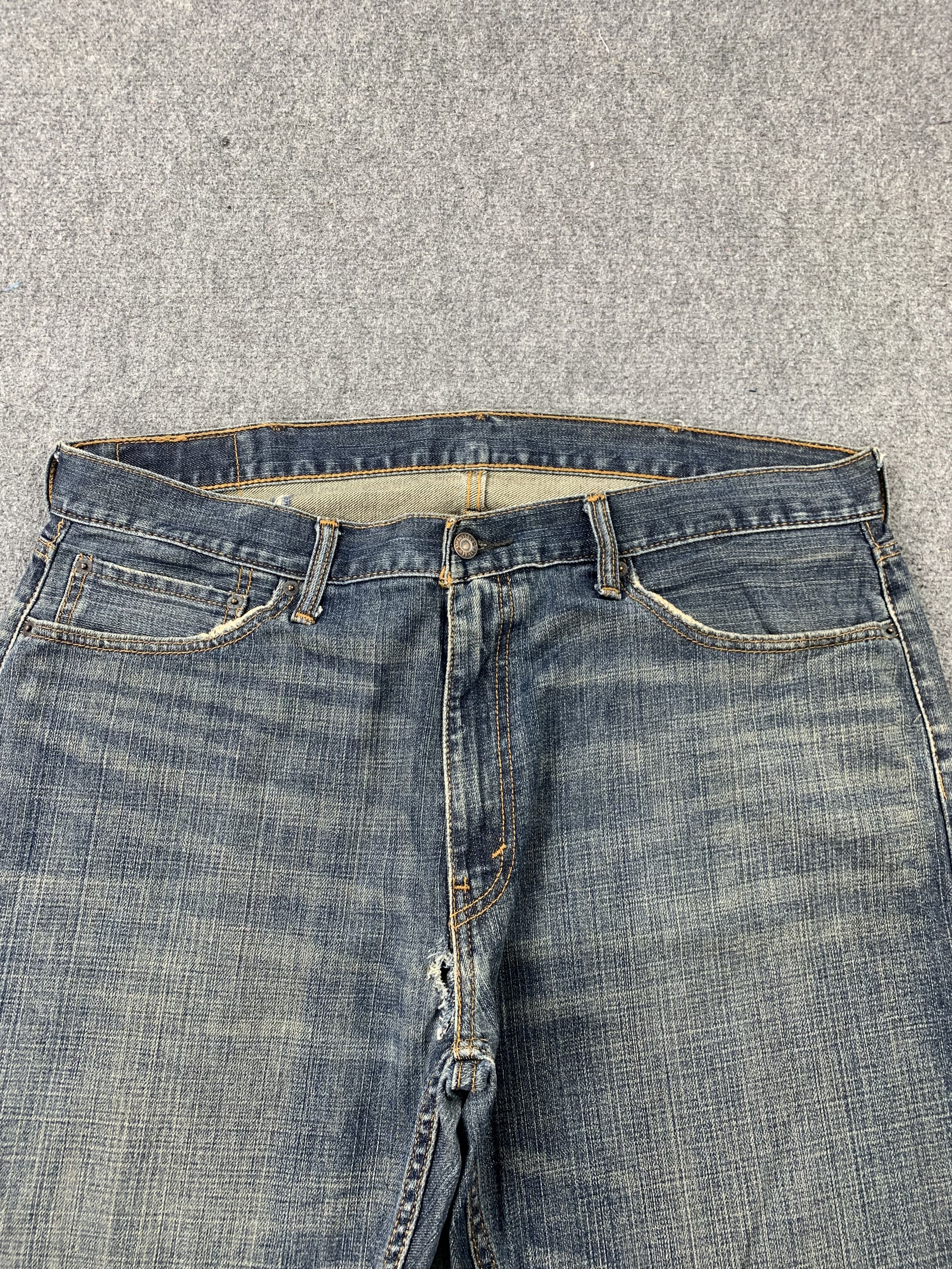 Levi's Vintage Levis 559 Faded Blue Jeans DP2178 Size US 39 - 2 Thumbnail