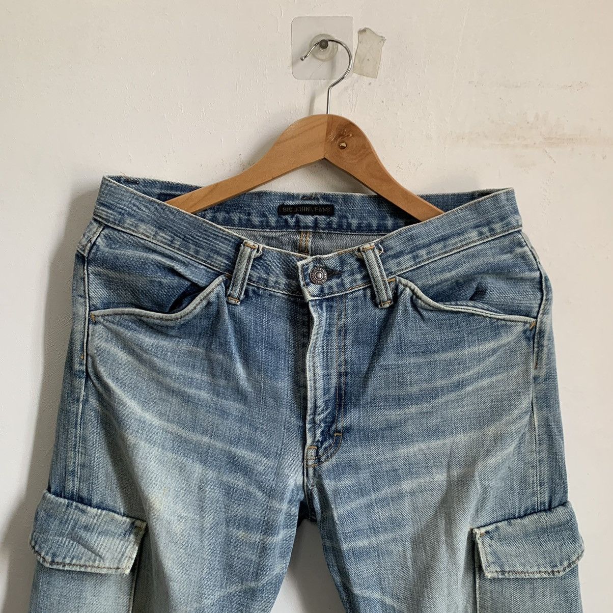Hysteric Glamour Big John Flare TRASHED Jeans Denim Size US 32 / EU 48 - 3 Thumbnail