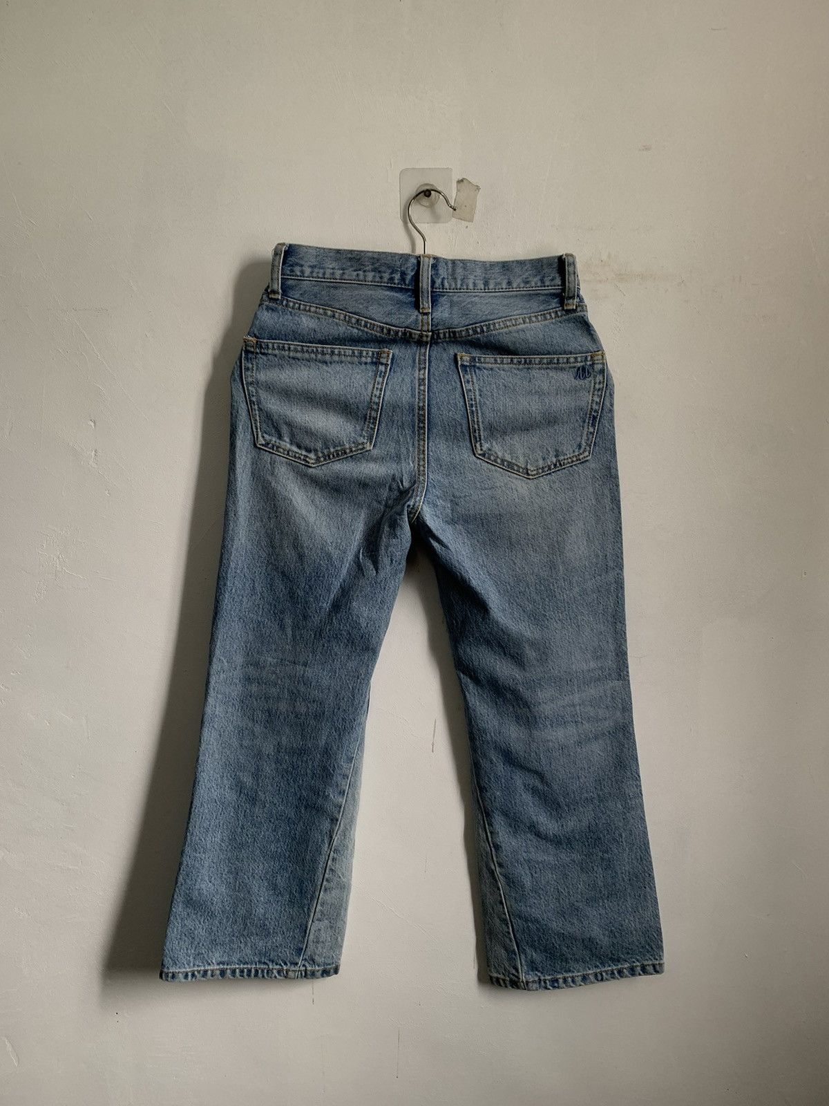 Japanese Brand Milan Owen Flare Denim Jeans Size US 27 - 2 Thumbnail