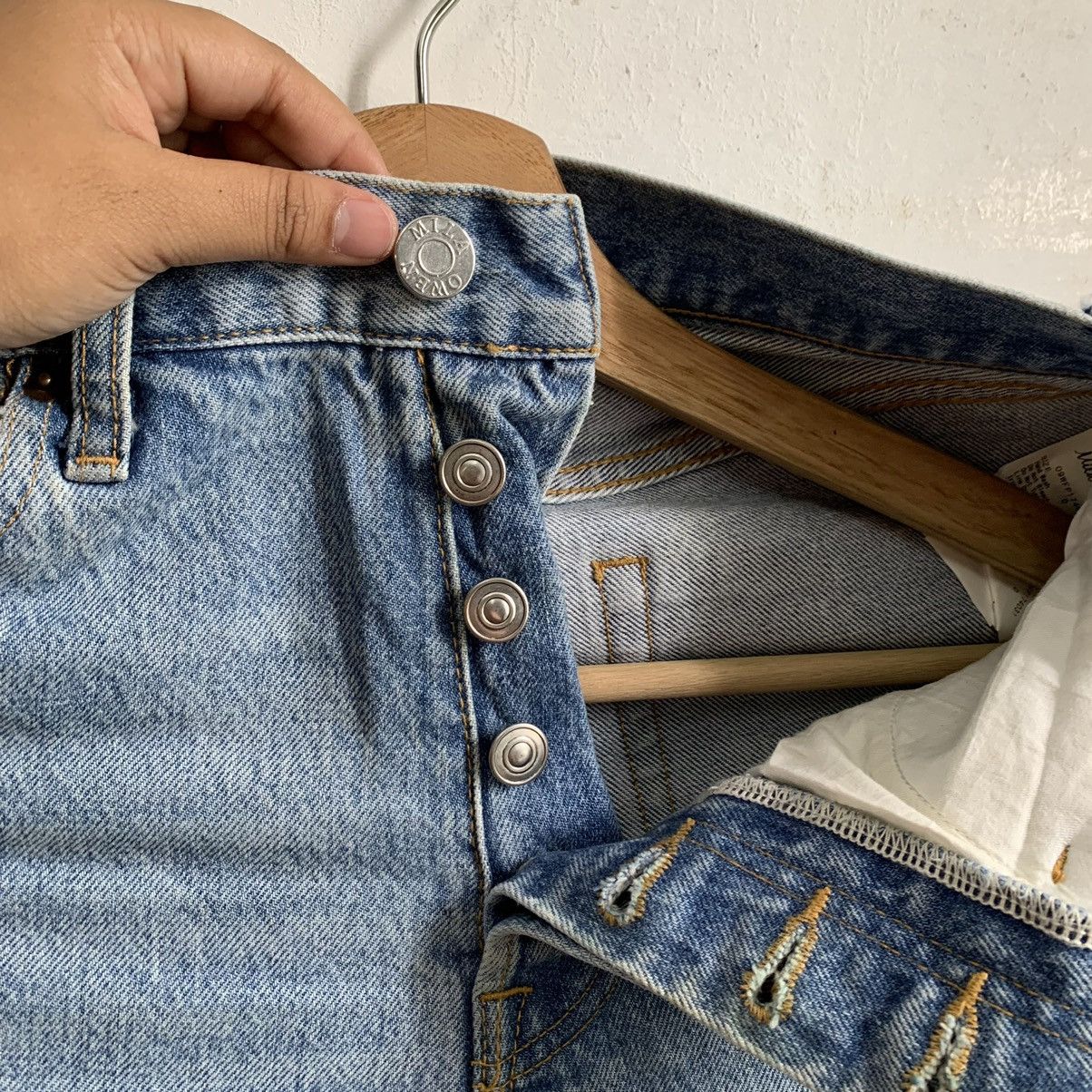 Japanese Brand Milan Owen Flare Denim Jeans Size US 27 - 5 Thumbnail