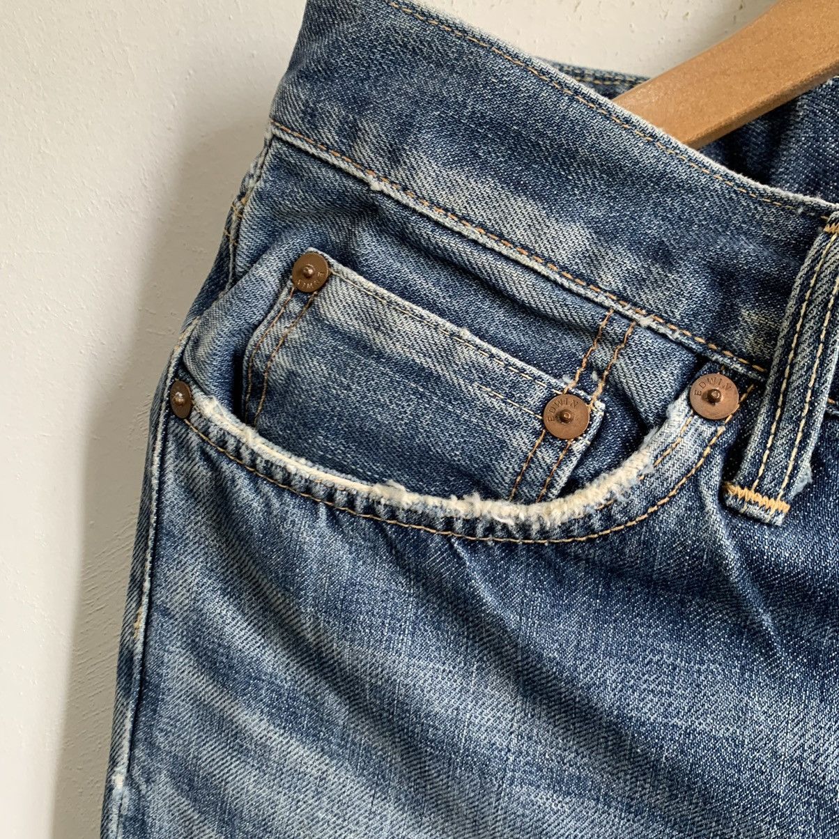 Edwin Edwin 800sx Flare Japanese Brand Jeans Denim Size US 30 / EU 46 - 8 Thumbnail