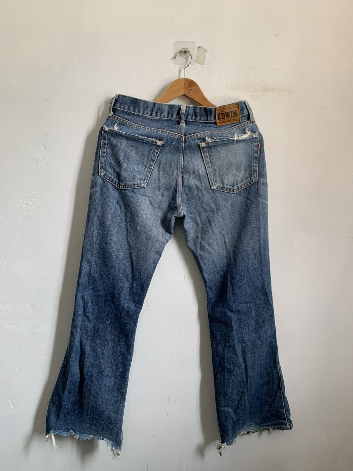 Edwin Edwin 800sx Flare Japanese Brand Jeans Denim Size US 30 / EU 46 - 2 Thumbnail