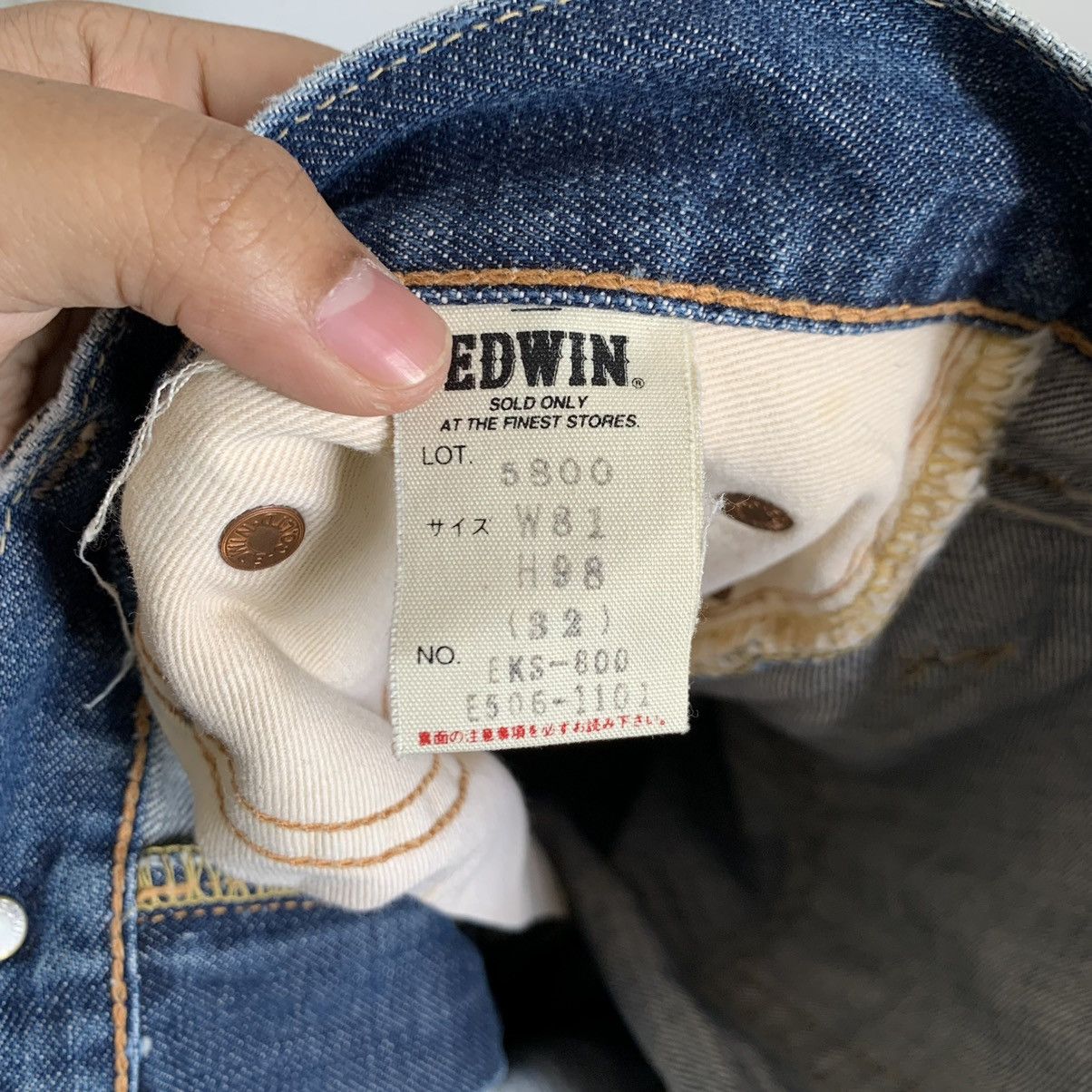 Edwin Edwin 800sx Flare Japanese Brand Jeans Denim Size US 30 / EU 46 - 15 Thumbnail