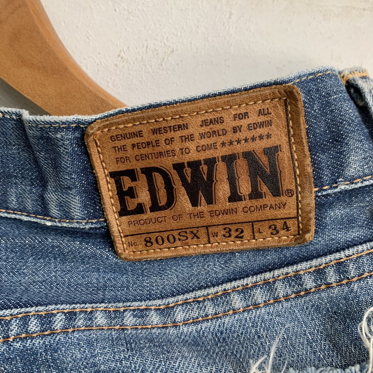 Edwin Edwin 800sx Flare Japanese Brand Jeans Denim Size US 30 / EU 46 - 13 Thumbnail