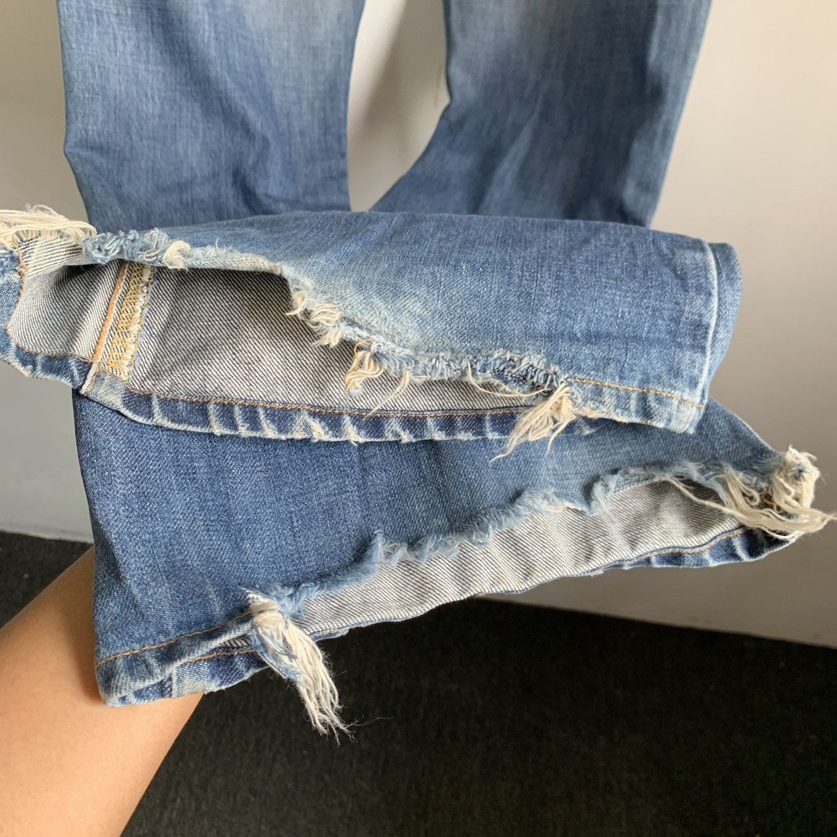 Edwin Edwin 800sx Flare Japanese Brand Jeans Denim Size US 30 / EU 46 - 14 Thumbnail