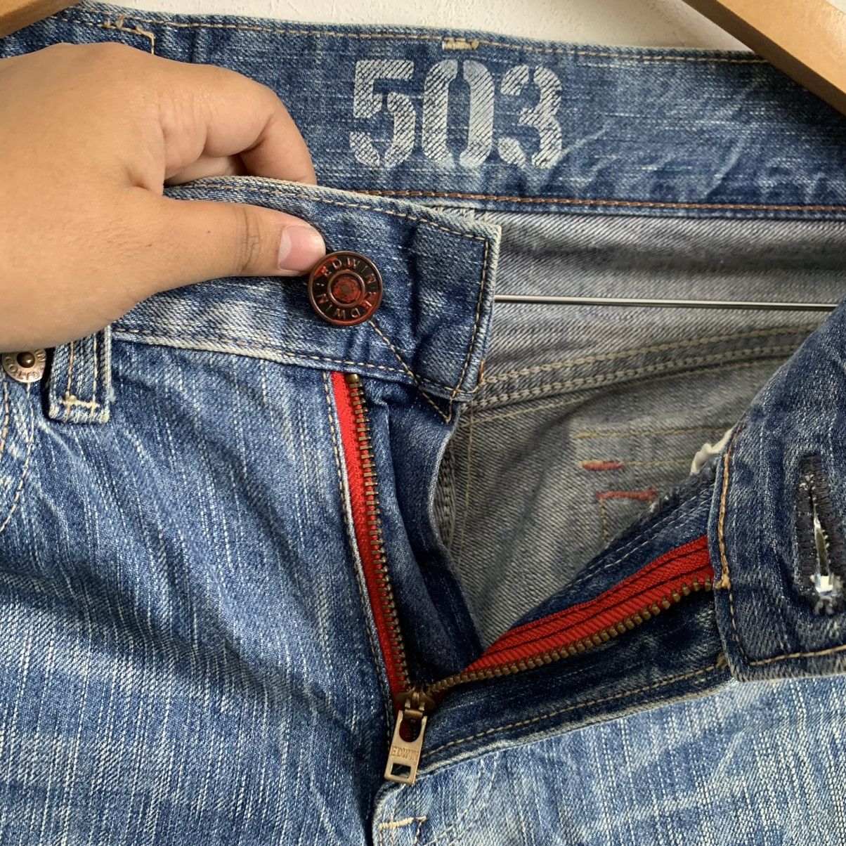 Kapital Edwin Blue Trip 503 Flare Denim Jeans Size US 32 / EU 48 - 6 Thumbnail