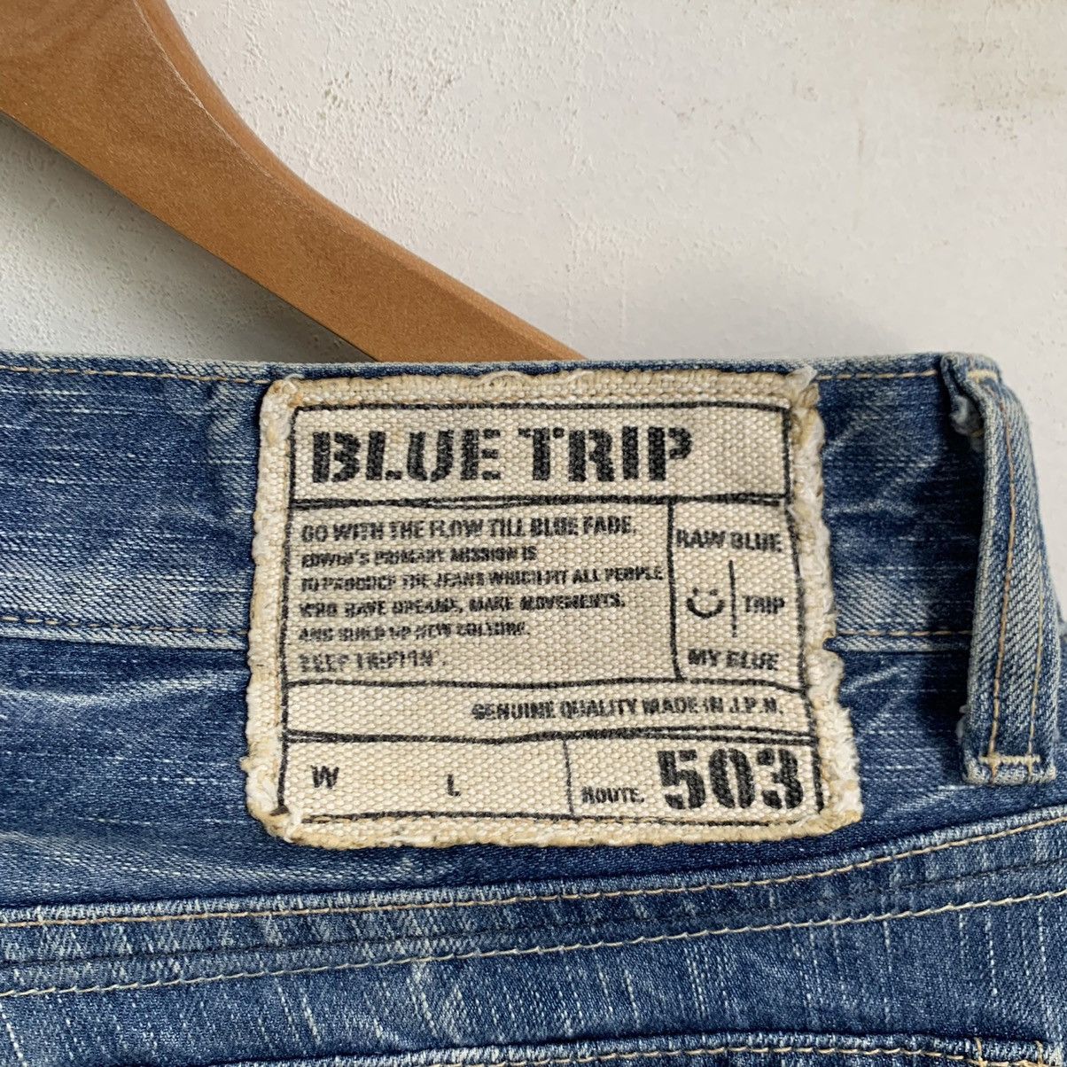 Kapital Edwin Blue Trip 503 Flare Denim Jeans Size US 32 / EU 48 - 11 Thumbnail