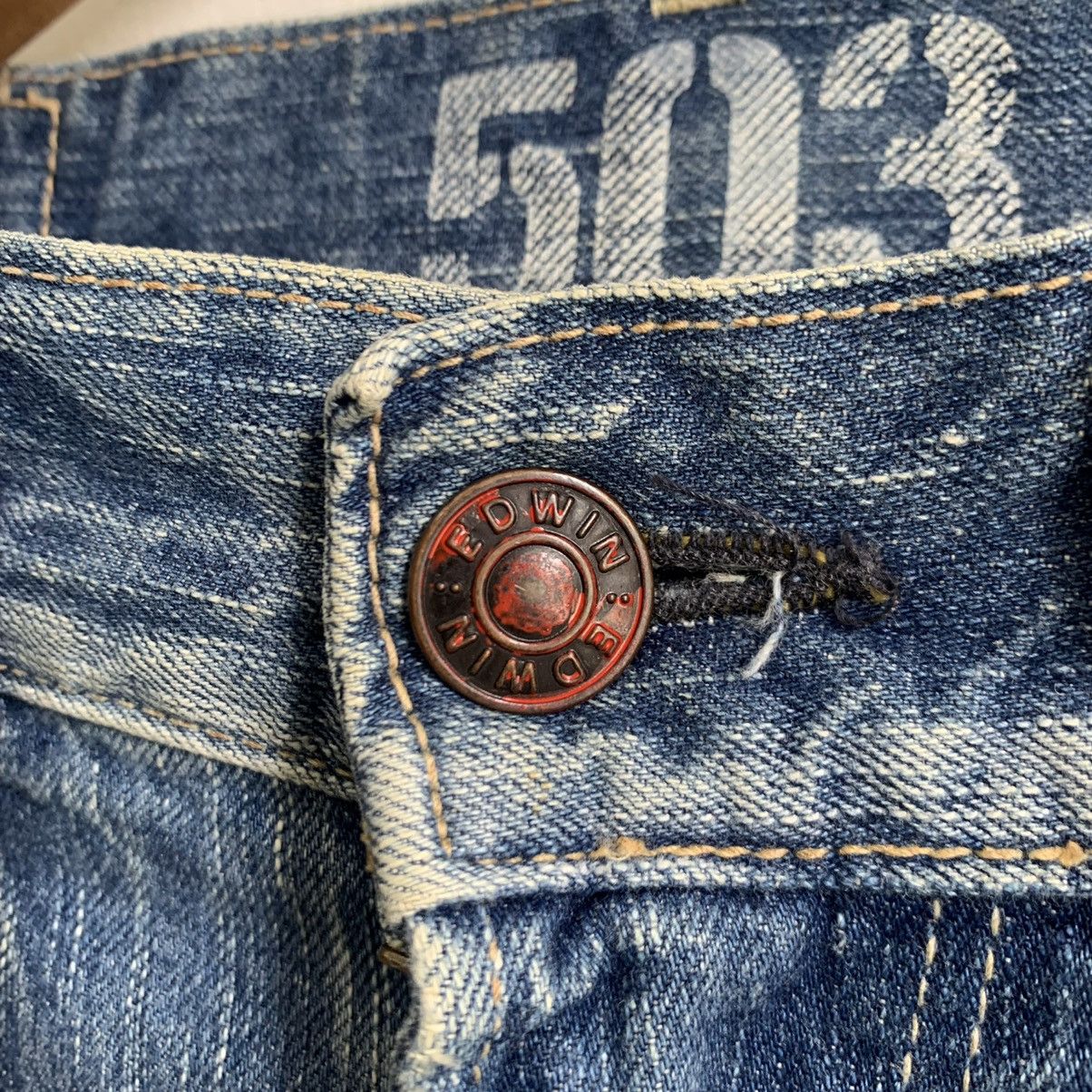 Kapital Edwin Blue Trip 503 Flare Denim Jeans Size US 32 / EU 48 - 4 Thumbnail