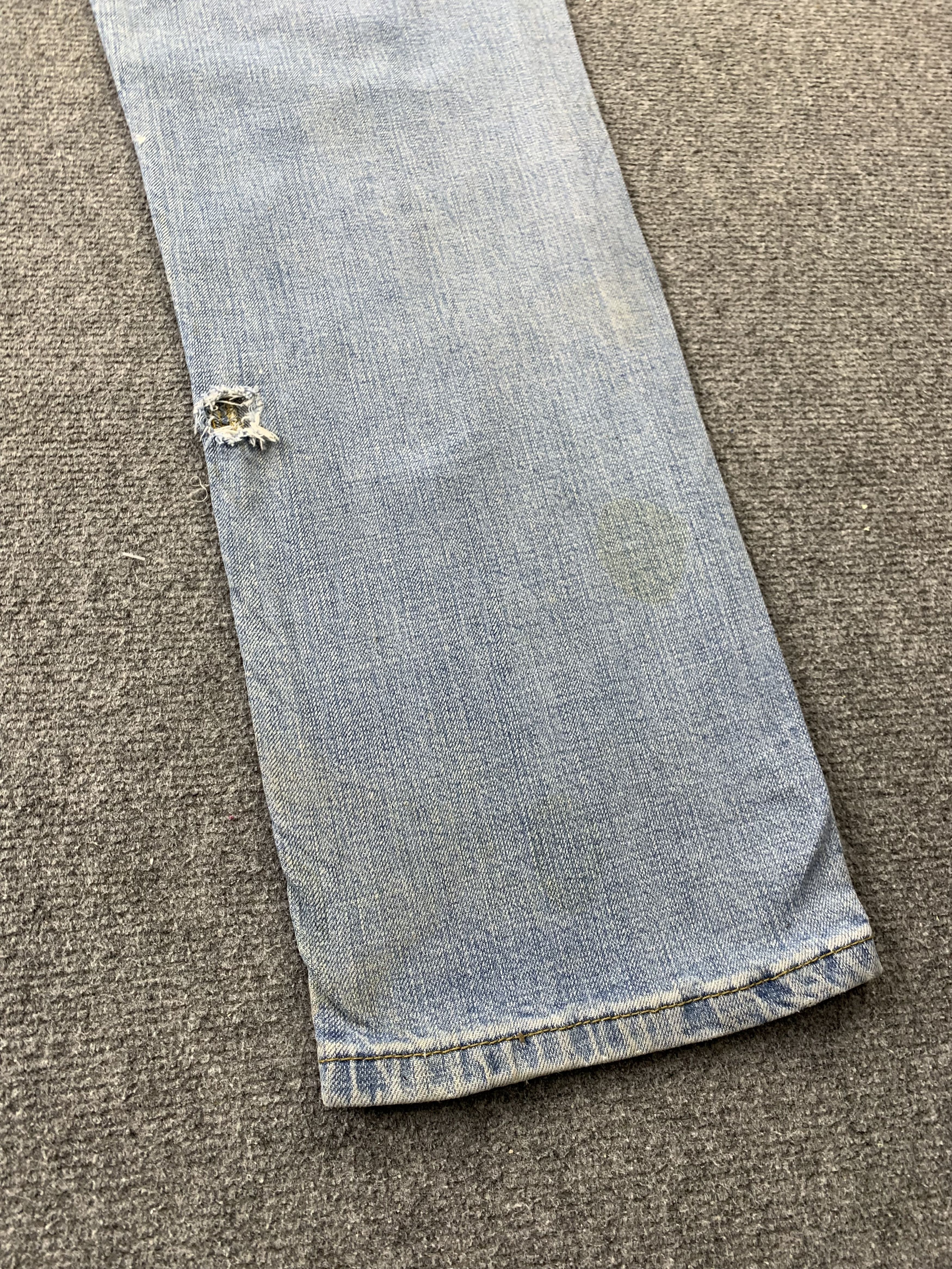 Levi's Vintage Levis Signature Faded Blue Jeans DP2181 Size US 35 - 20 Thumbnail