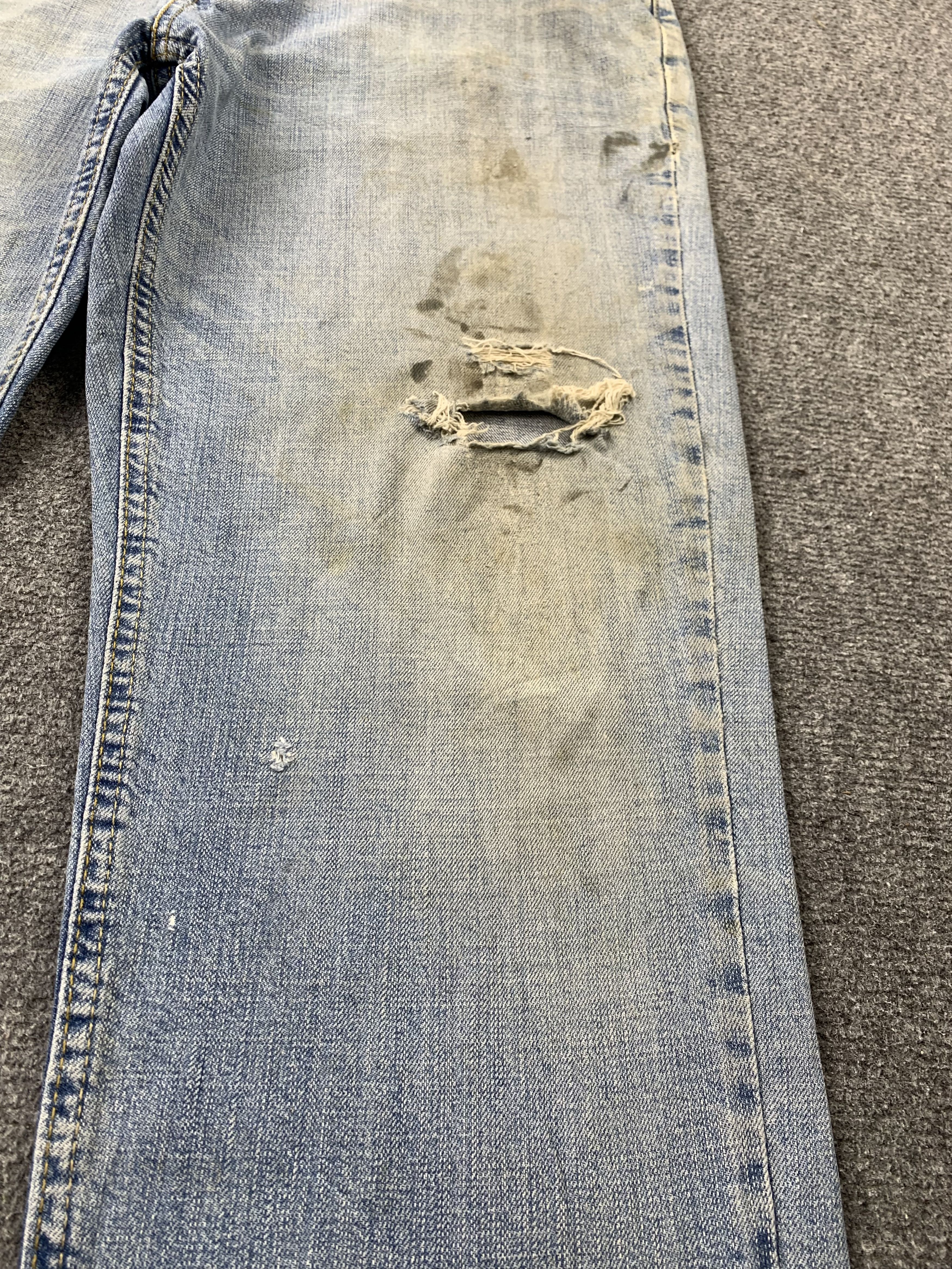 Levi's Vintage Levis Signature Faded Blue Jeans DP2181 Size US 35 - 10 Thumbnail
