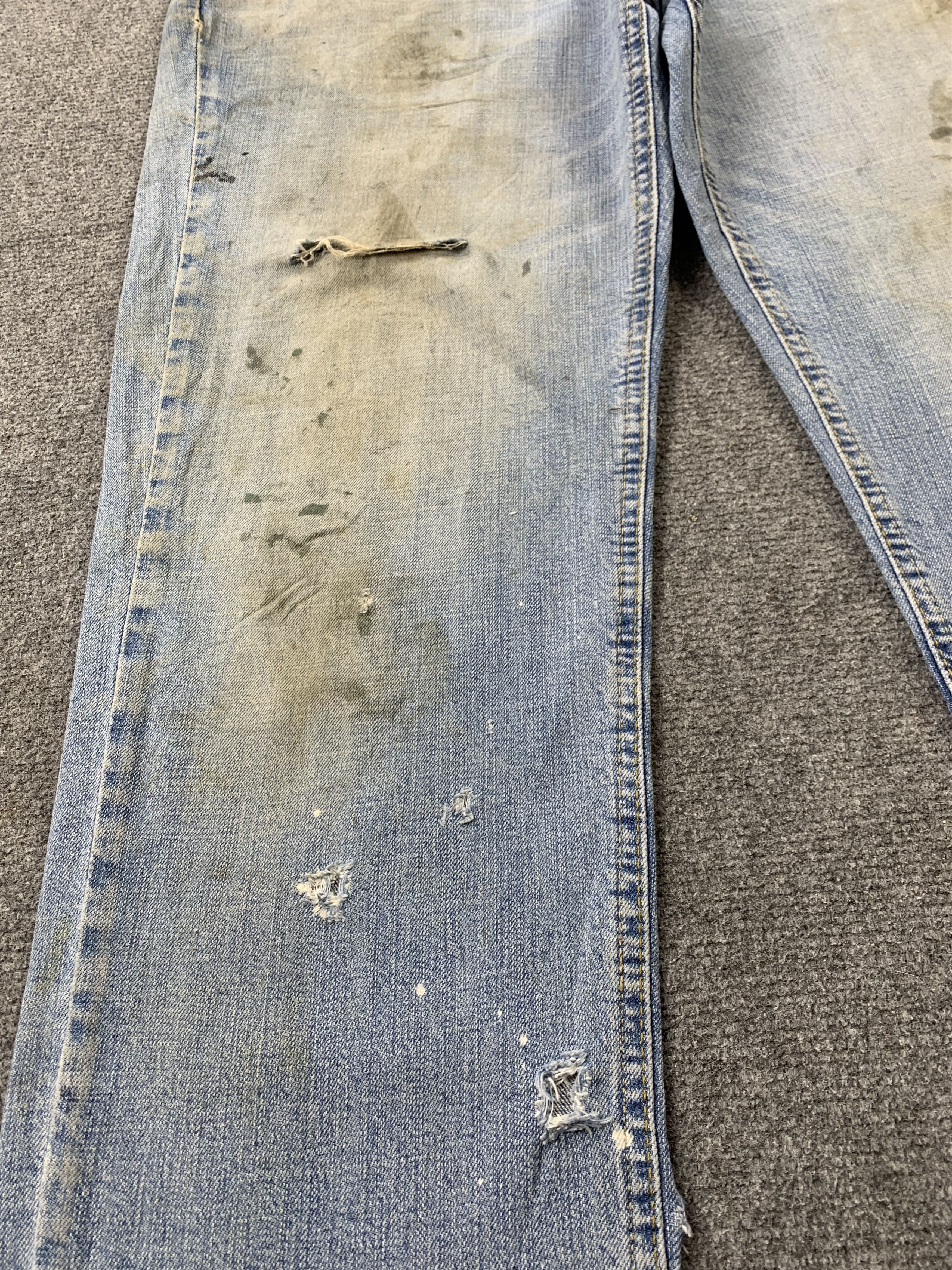 Levi's Vintage Levis Signature Faded Blue Jeans DP2181 Size US 35 - 11 Thumbnail