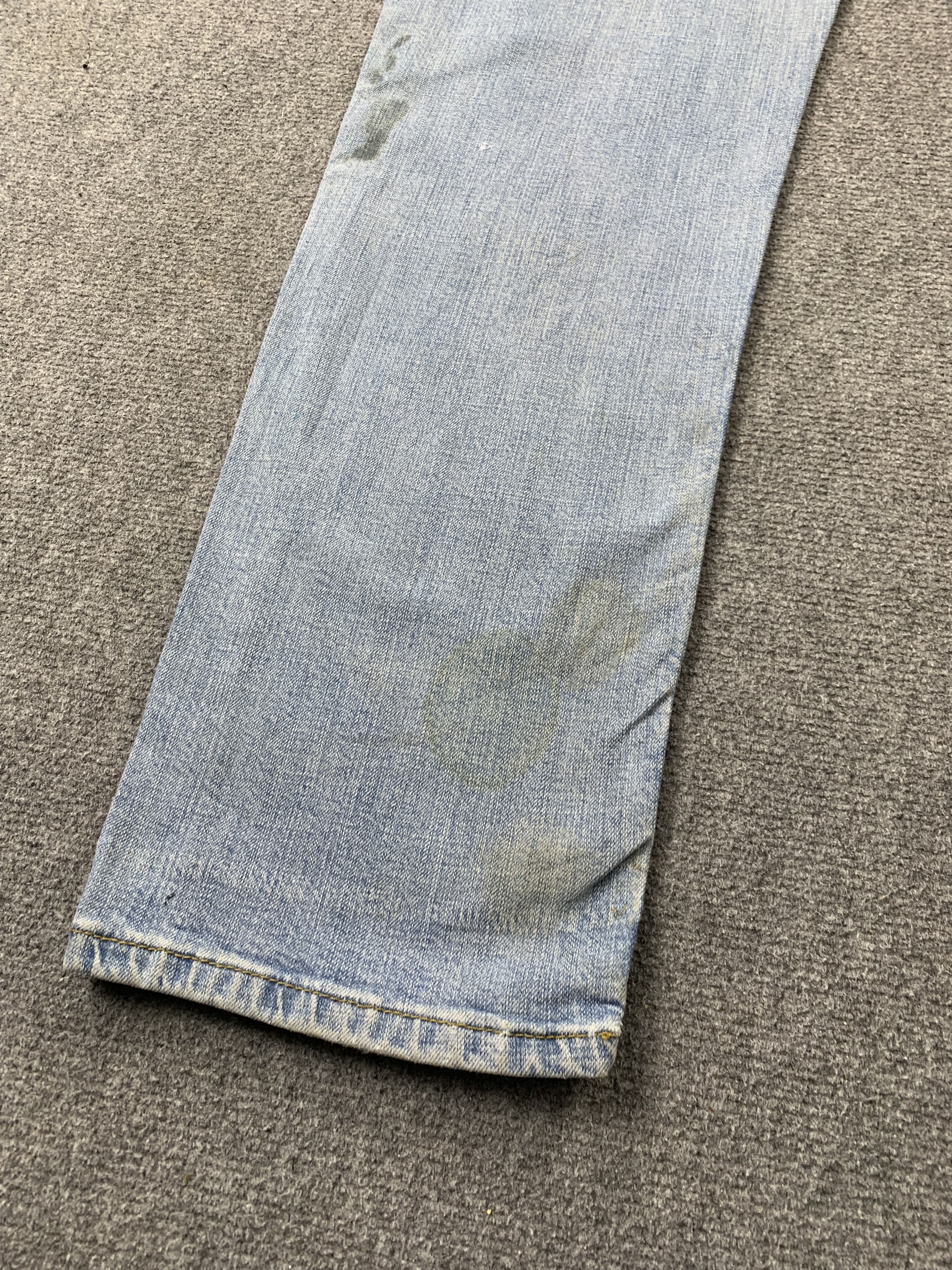 Levi's Vintage Levis Signature Faded Blue Jeans DP2181 Size US 35 - 19 Thumbnail