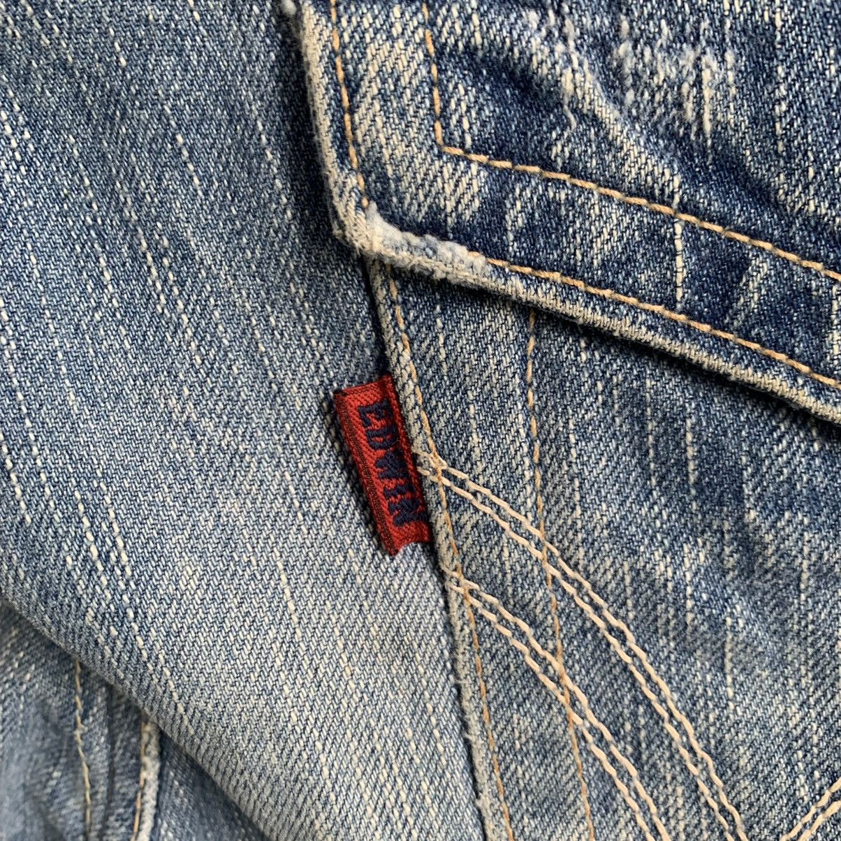 Edwin Edwin Blue Trip Flare Denim Jeans Size US 32 / EU 48 - 10 Thumbnail